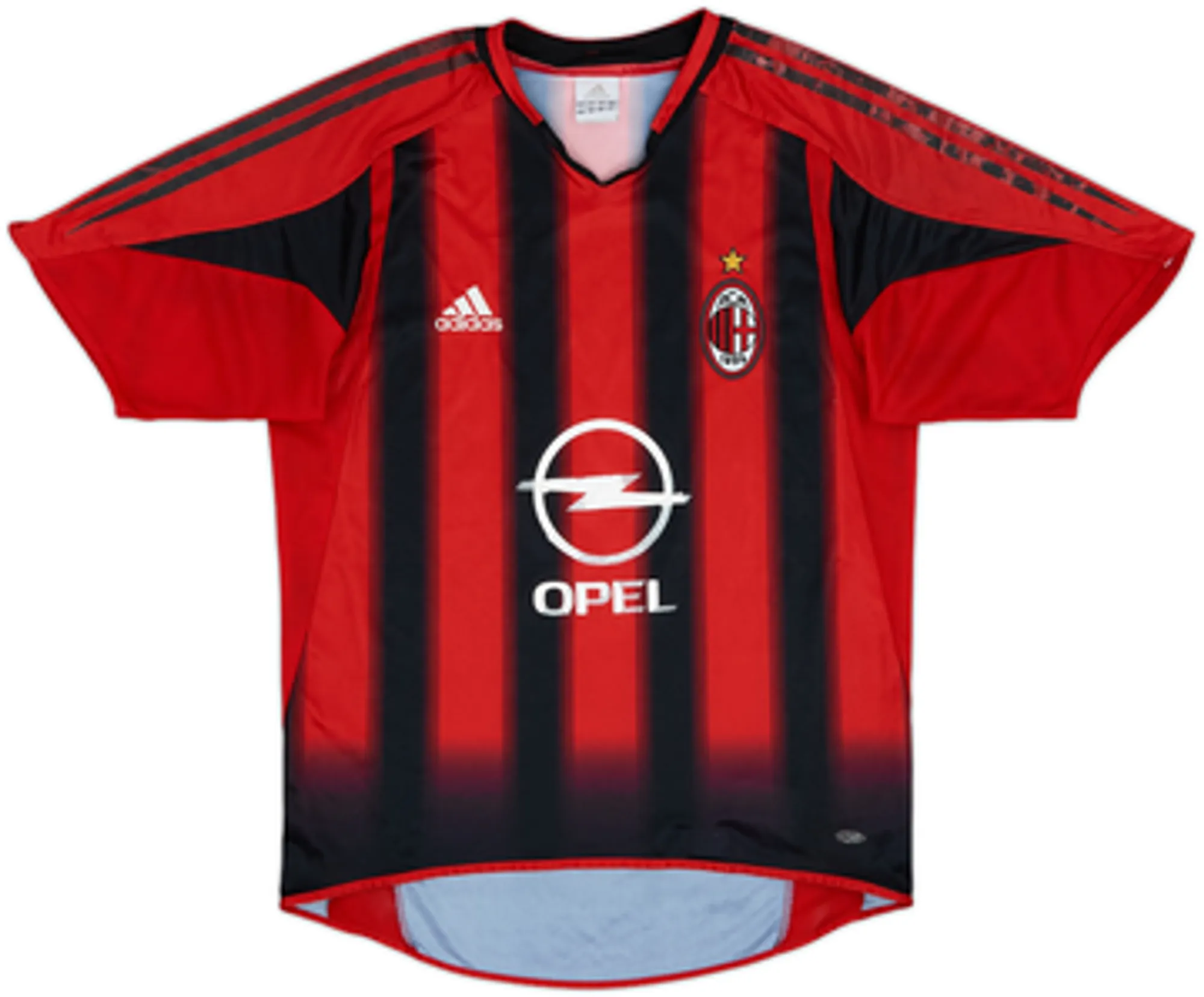 adidas AC Milan Mens SS Home Shirt 2004/05