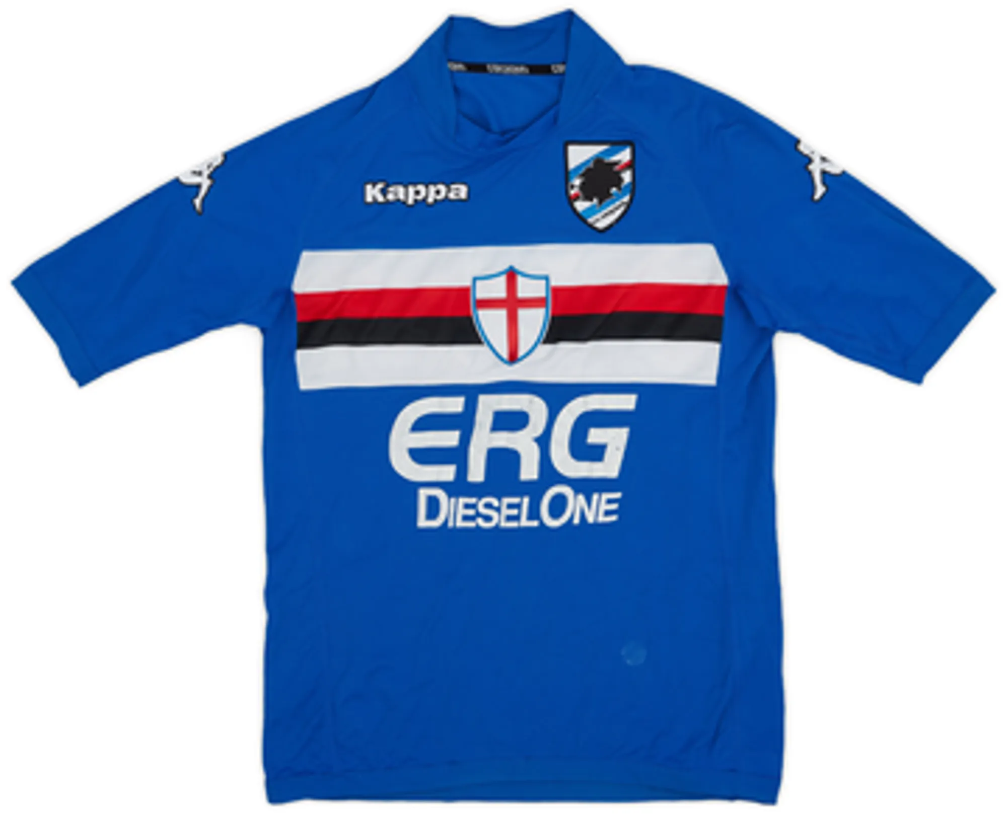 Kappa Sampdoria Mens SS Home Shirt 2004/05