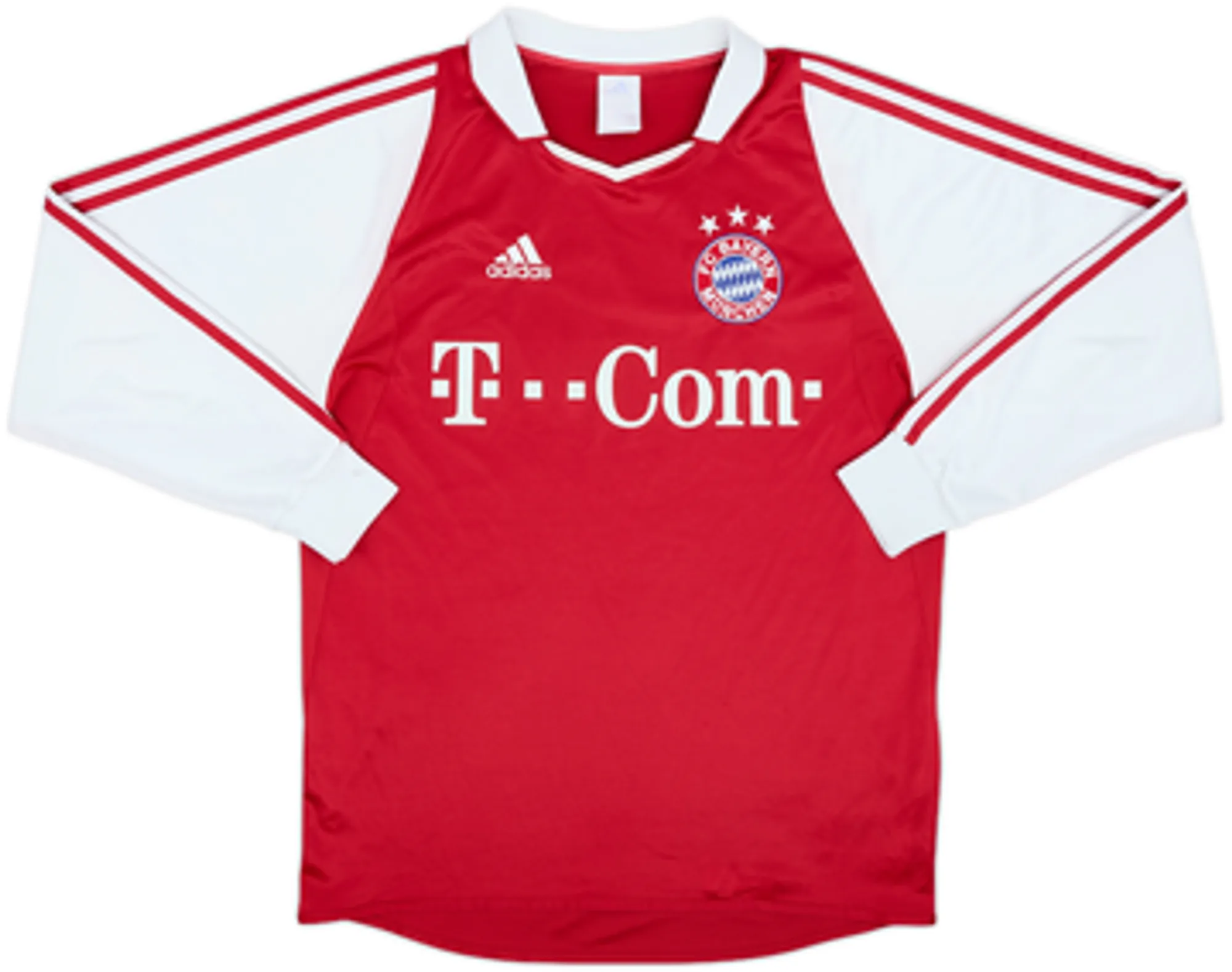 adidas Bayern Munich Mens LS Home Shirt 2004/05