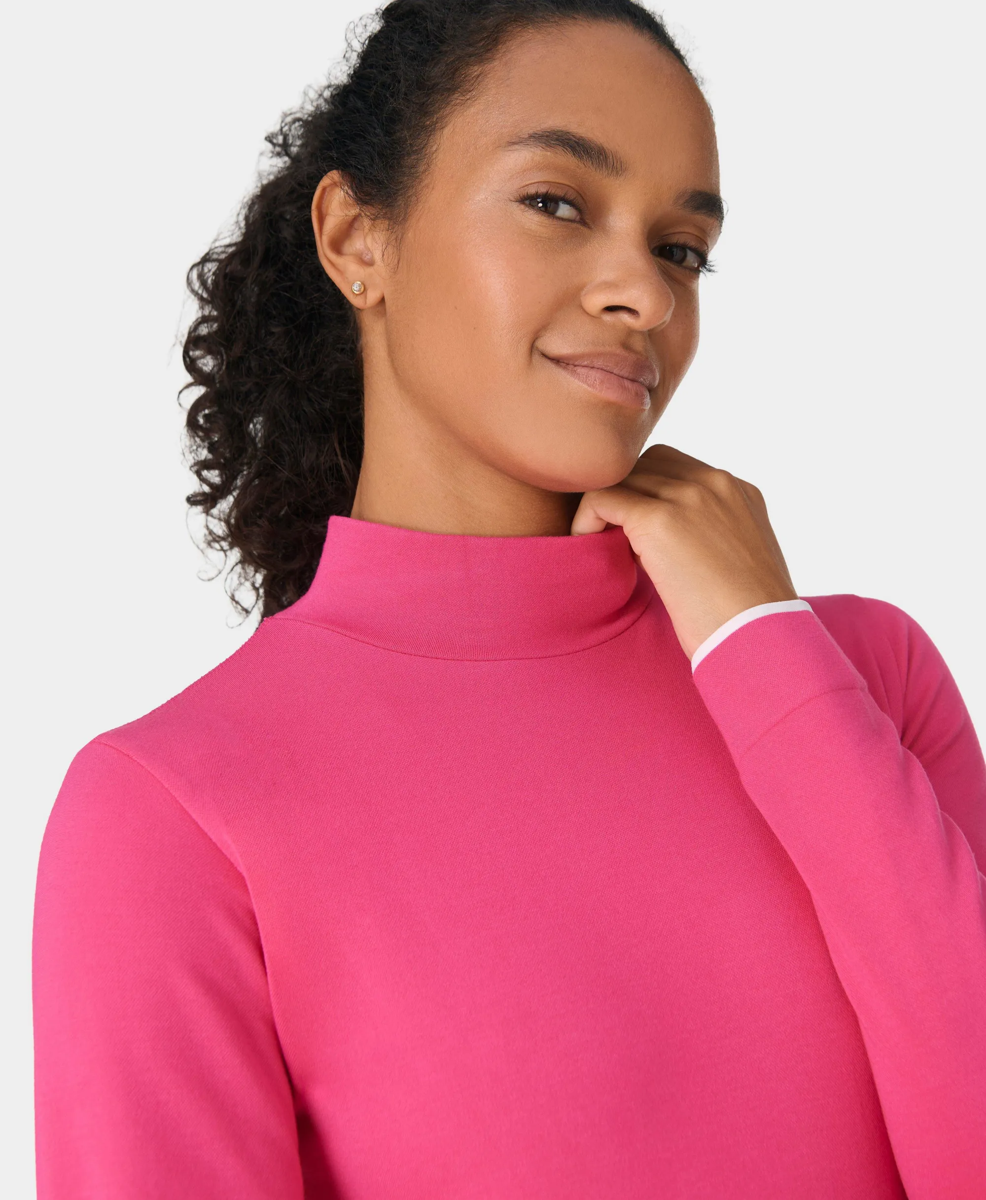 Modal High Neck Base Layer Top