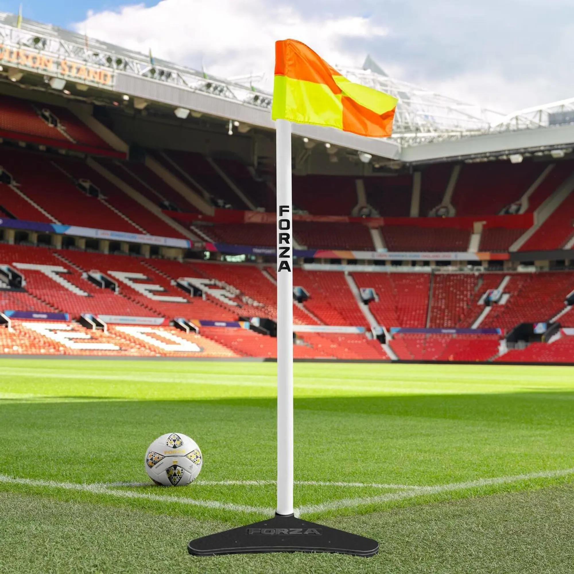 FORZA Pro Football Corner Flags & Base Set [3G & 4G Pitches]