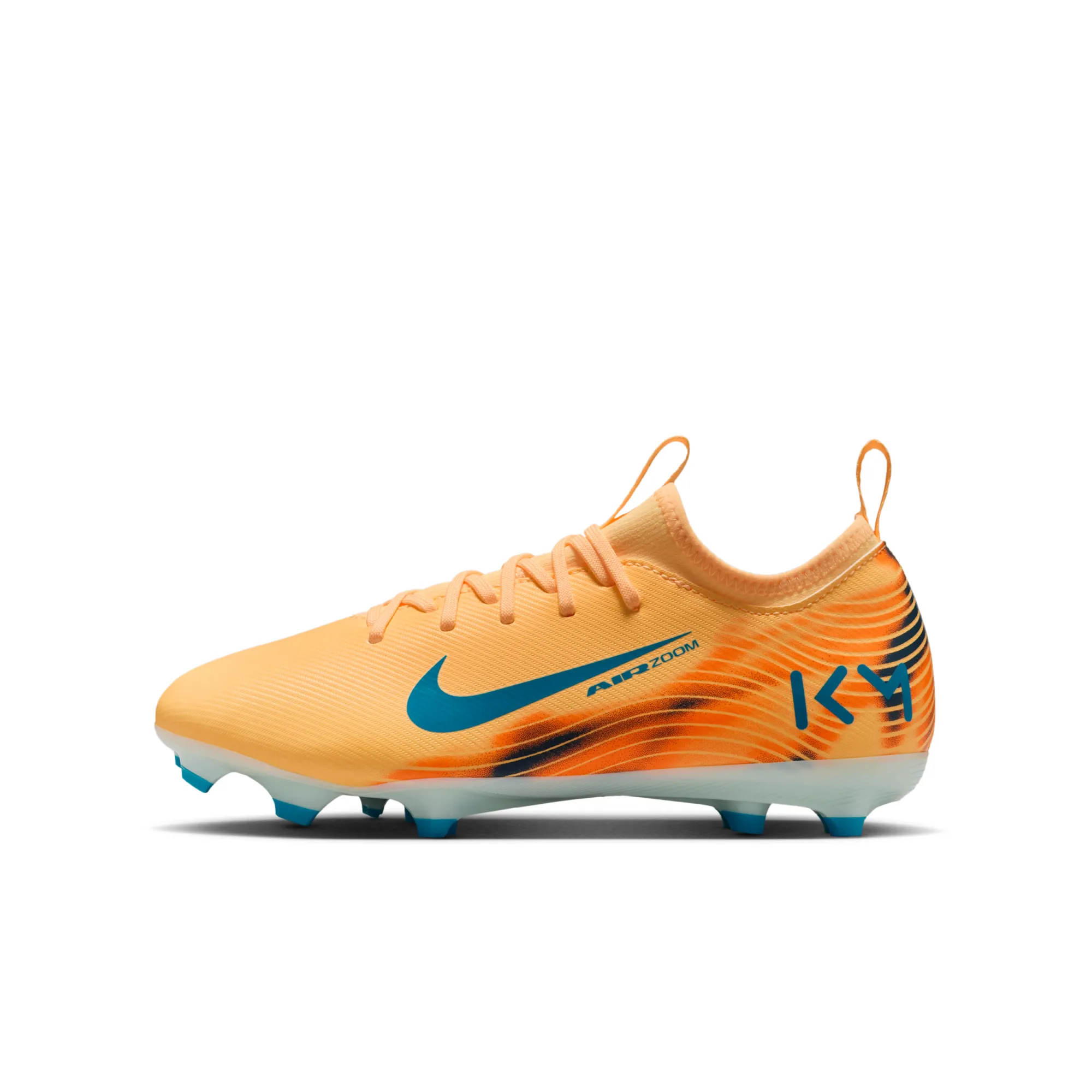 Nike Jr. Mercurial Vapor 16 Academy 'Kylian Mbappé' Older Kids' Multi-Ground Low-Top Football Boot - Orange