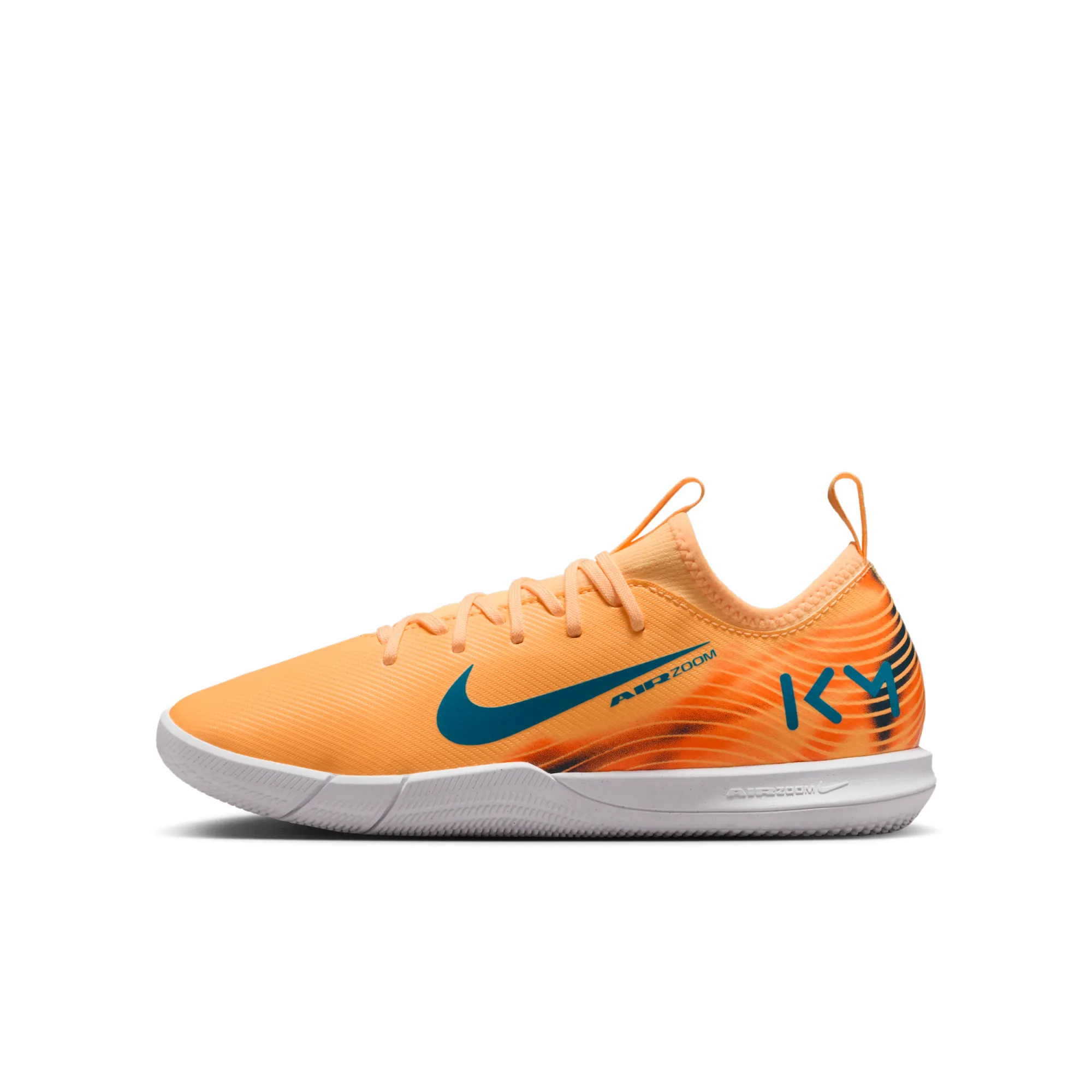 Nike Jr. Mercurial Vapor 16 Academy 'Kylian Mbappé' Older Kids' Indoor Court Low-Top Football Shoes - Orange