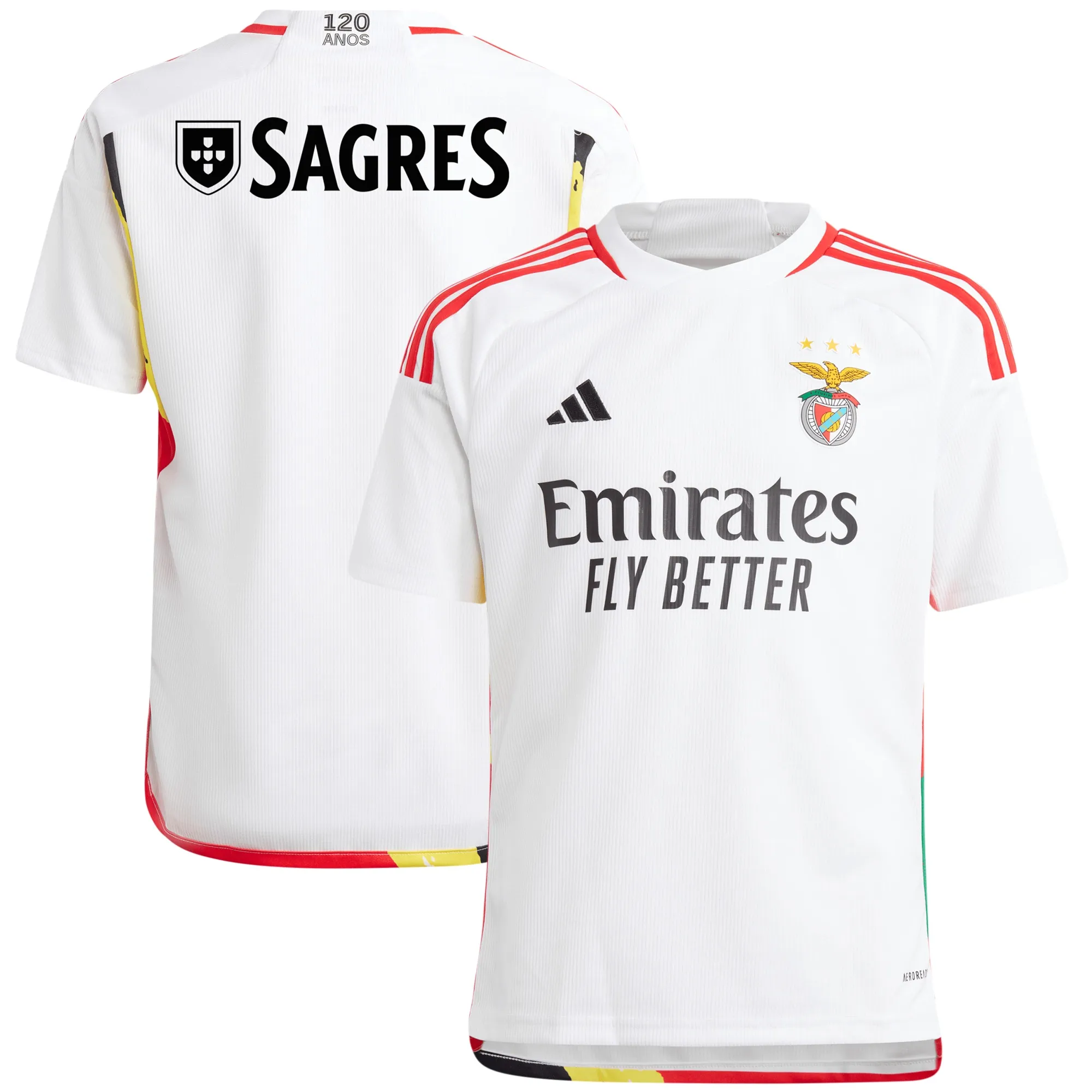 Benfica adidas Third Shirt 2023-24 - Kids