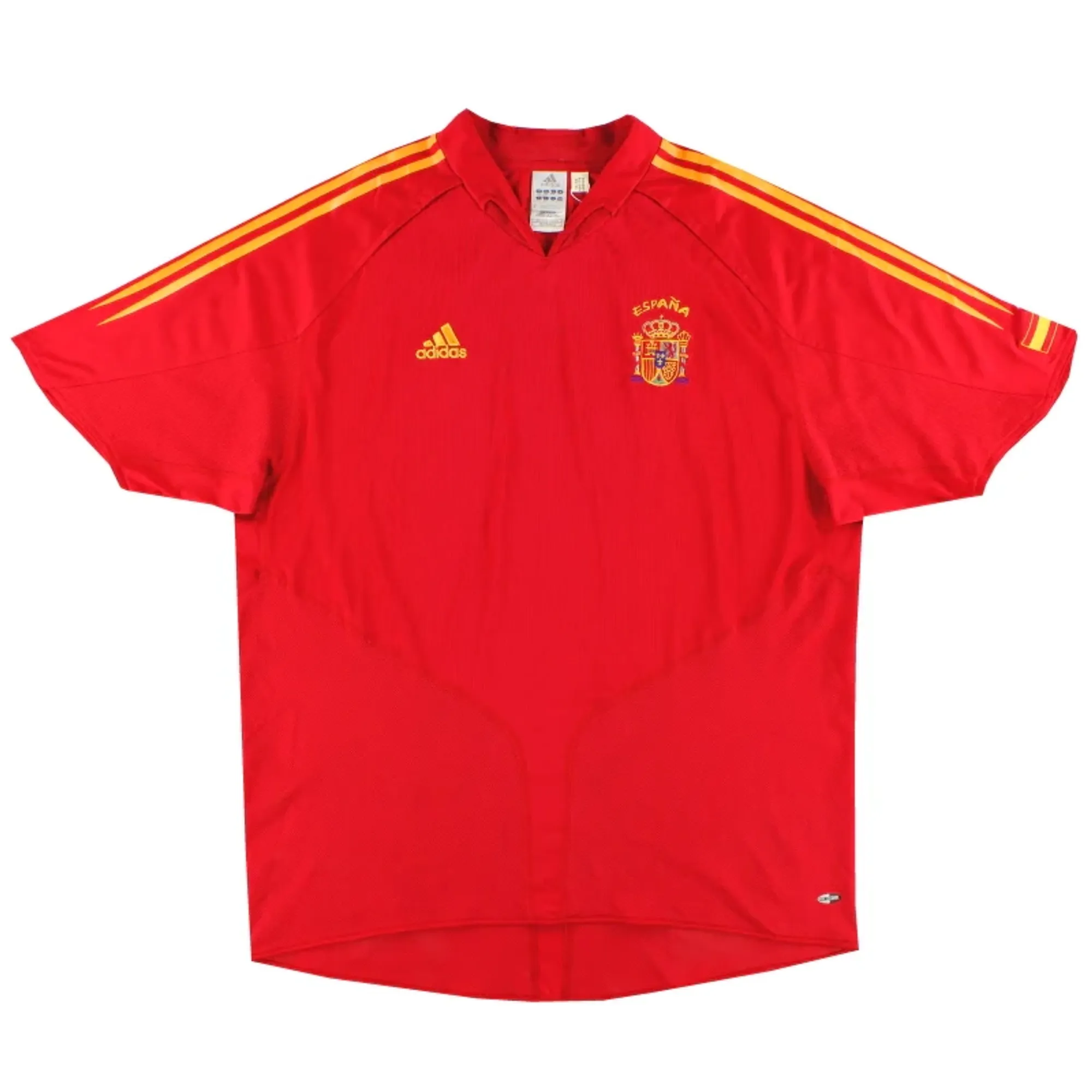 2004-06 Spain adidas Home Shirt L - Spain / Excellent