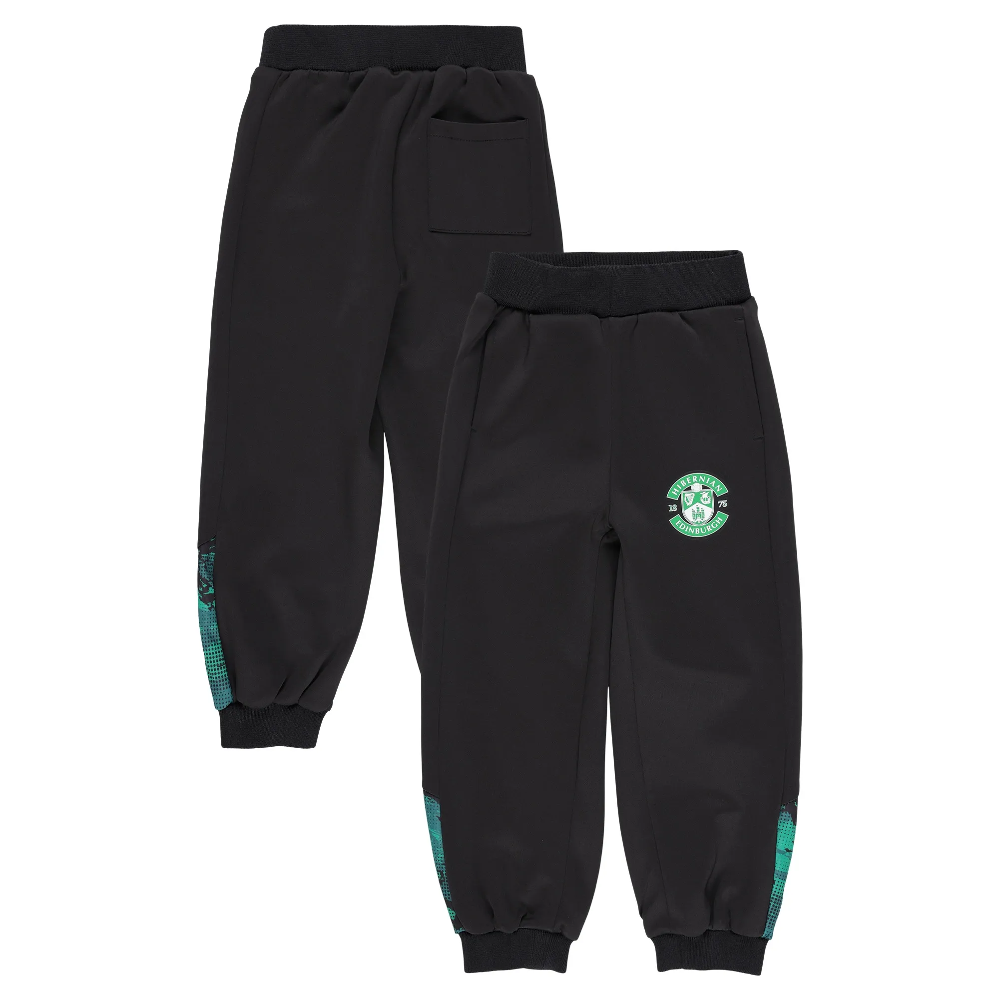 Hibernian Camo Track Pants - Black - Kids