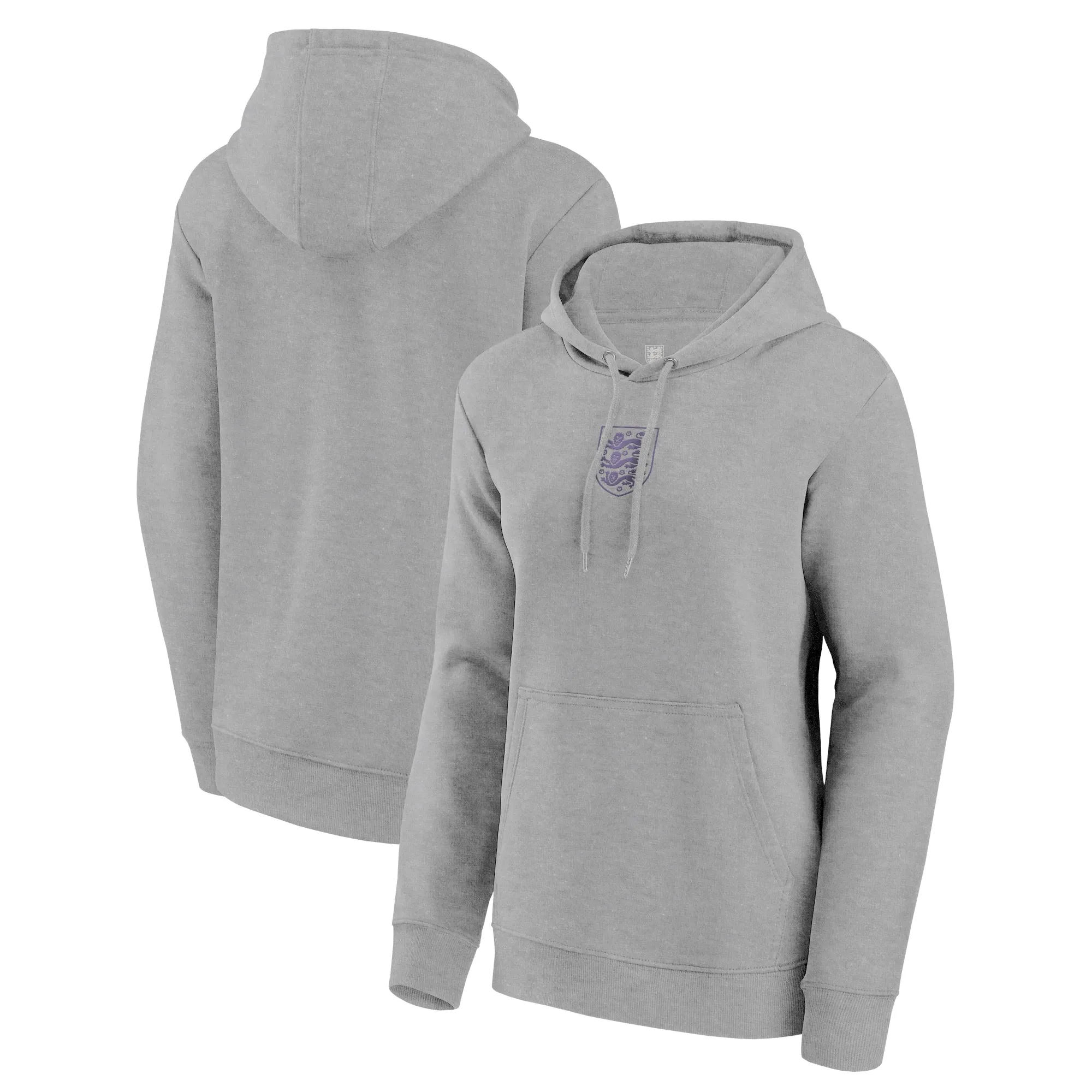 England Small Mono Graphic Hoodie - Grey - Womens