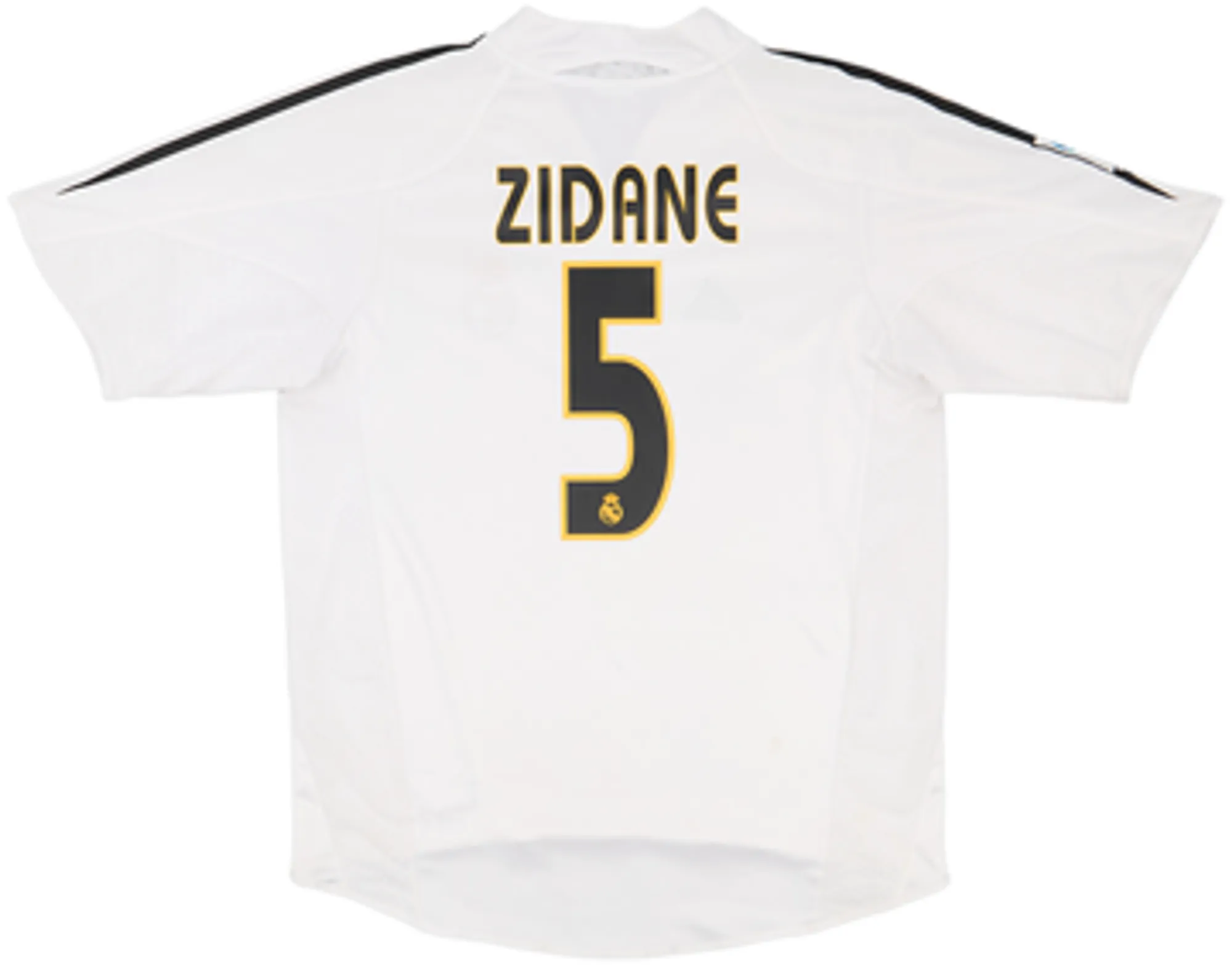 adidas Real Madrid Mens SS Home Shirt 2004/05