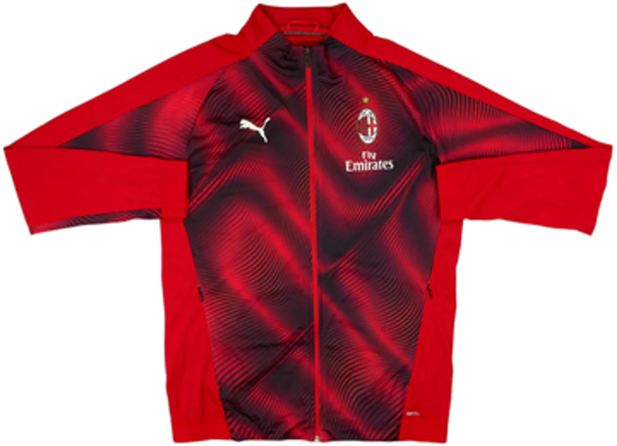 2019-20 AC Milan Puma Track Jacket - 8/10 - (L)