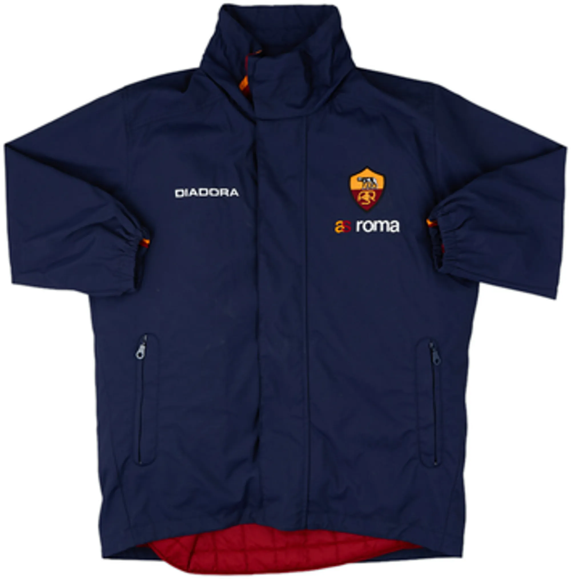 2003-04 Roma Diadora Padded Bench Coat - 3/10 - (S)