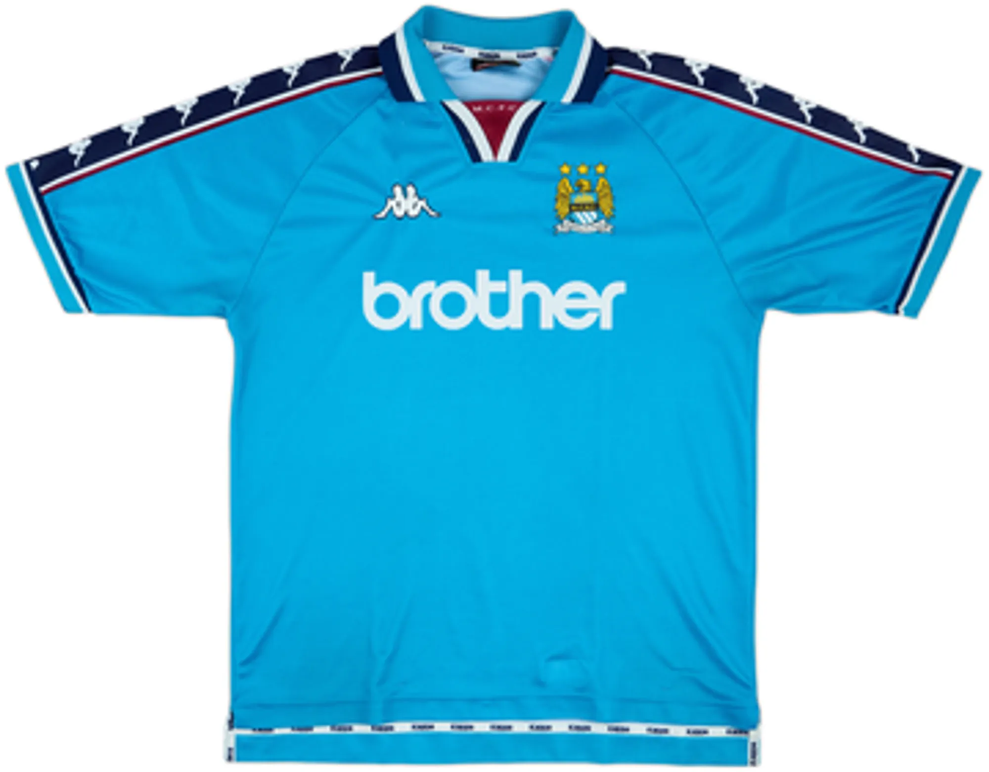 Kappa Manchester City Mens SS Home Shirt 1997/99