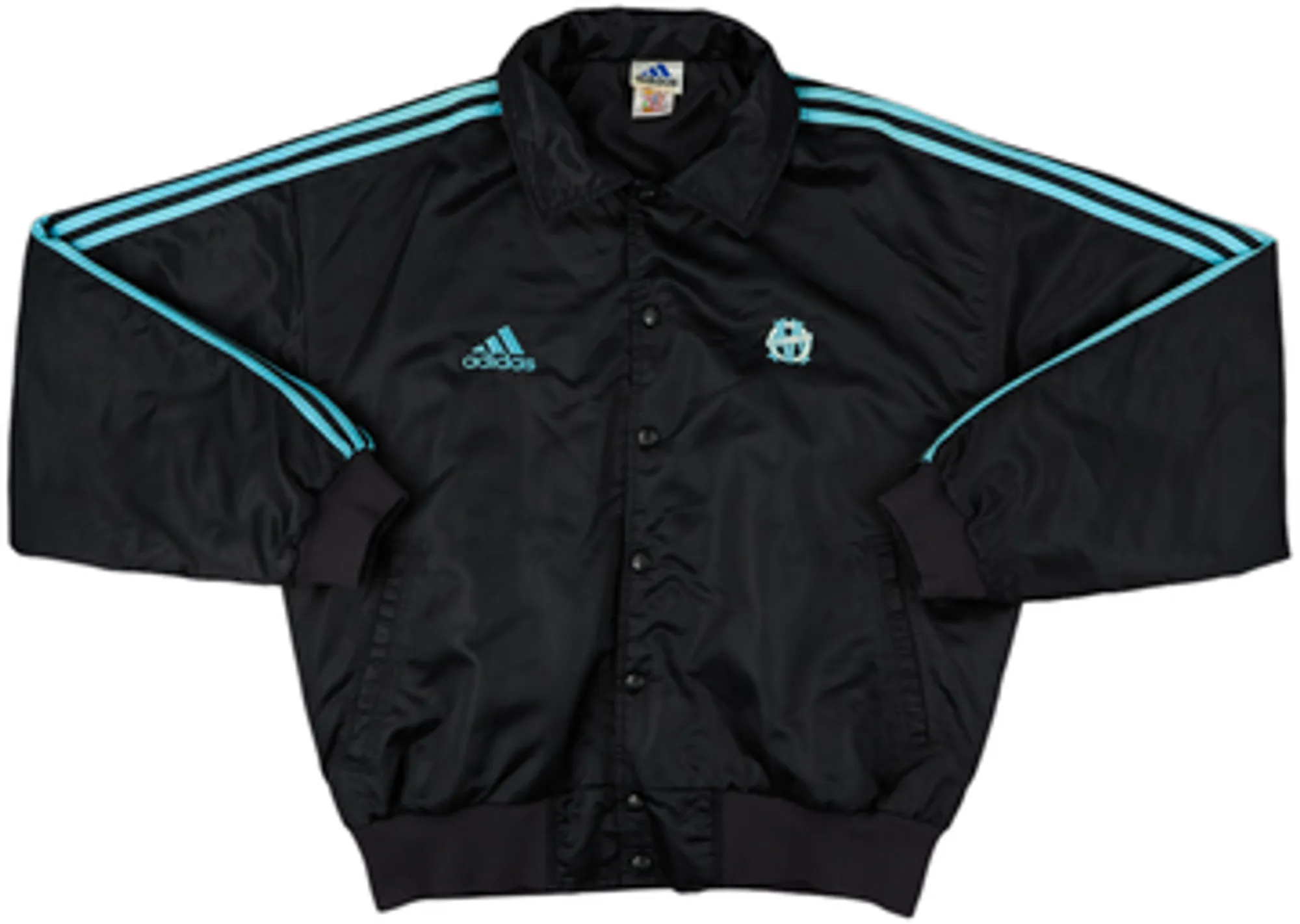 1999-00 Olympique Marseille Padded Bomber Jacket - 8/10 - (L)