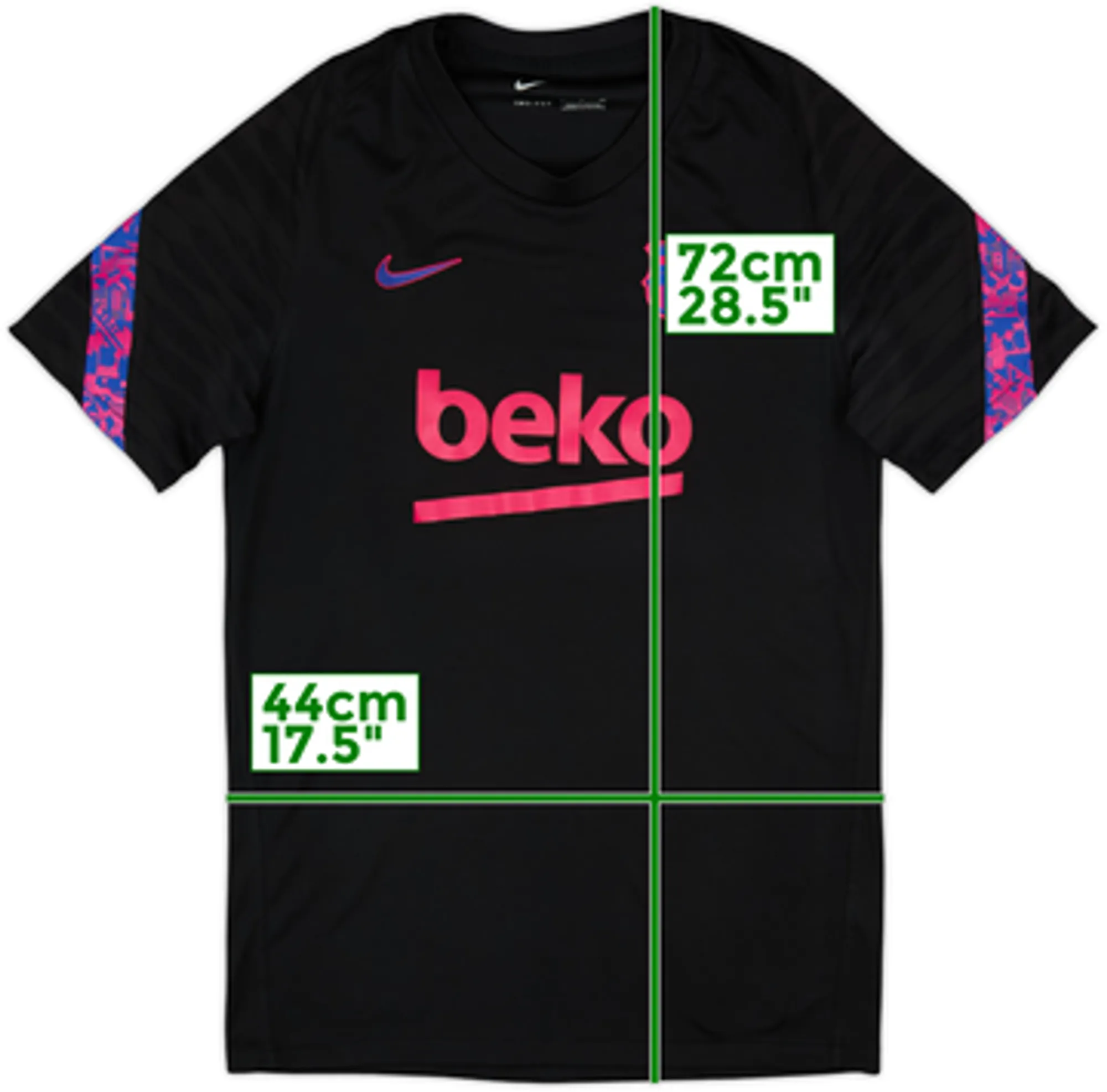 Nike Barcelona Mens SS Home Shirt 2021/22