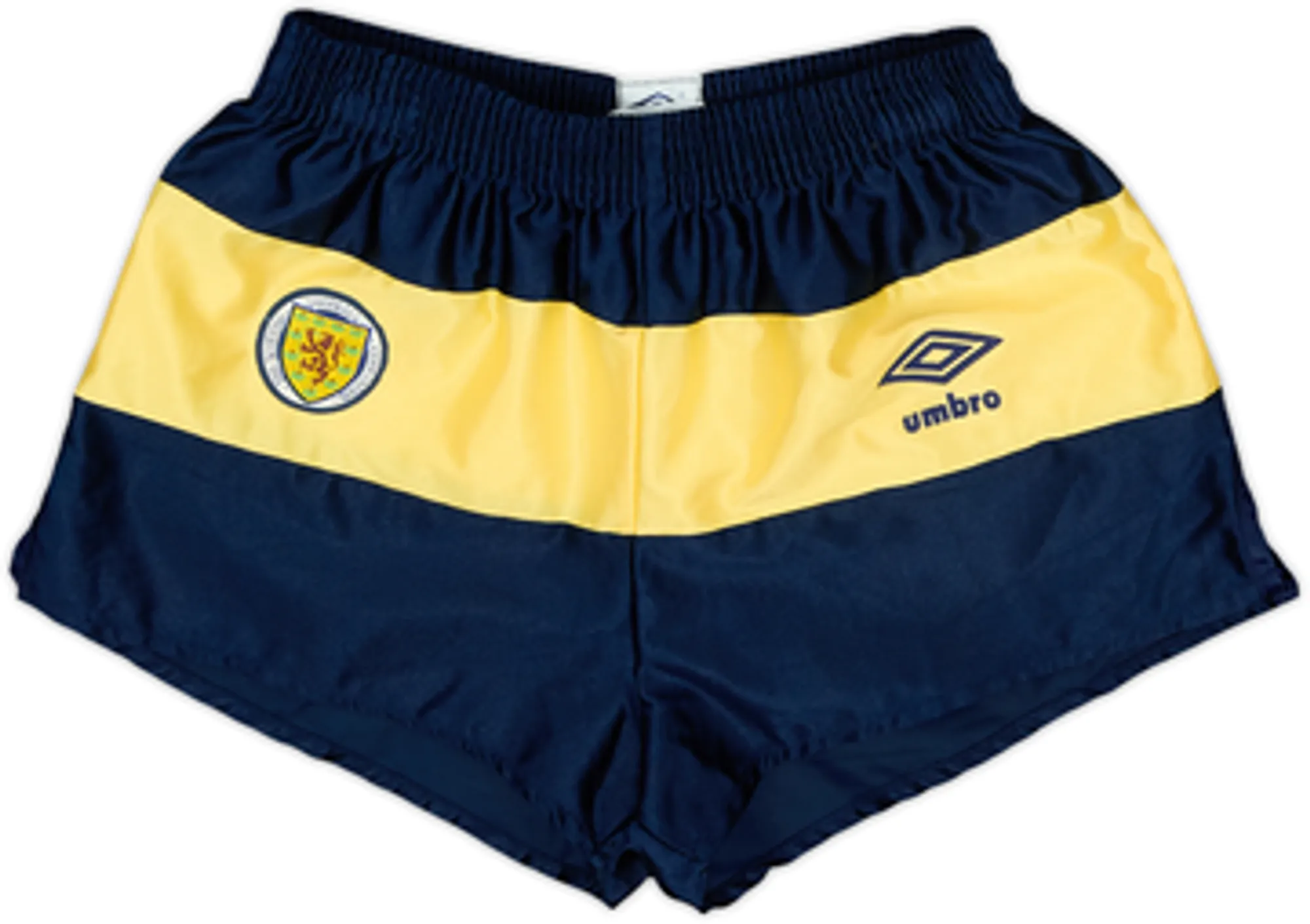 Umbro Scotland Mens Away Shorts 1986