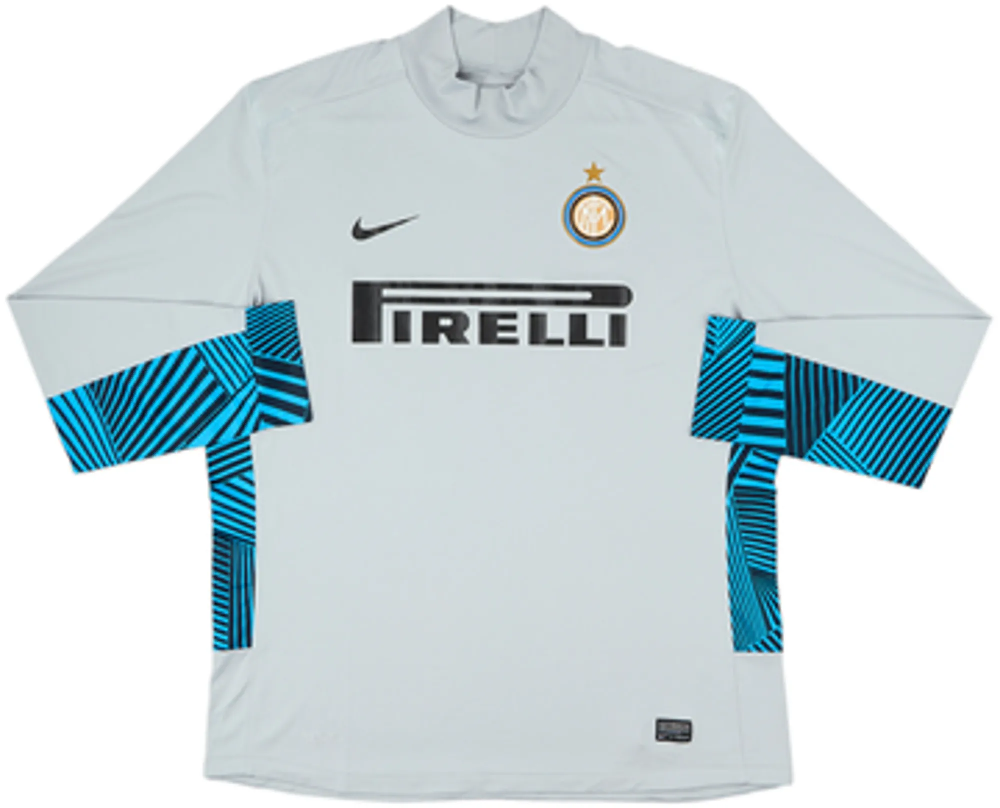 Nike Inter Milan Mens LS Goalkeeper Player Issue Home Shirt 2011/12