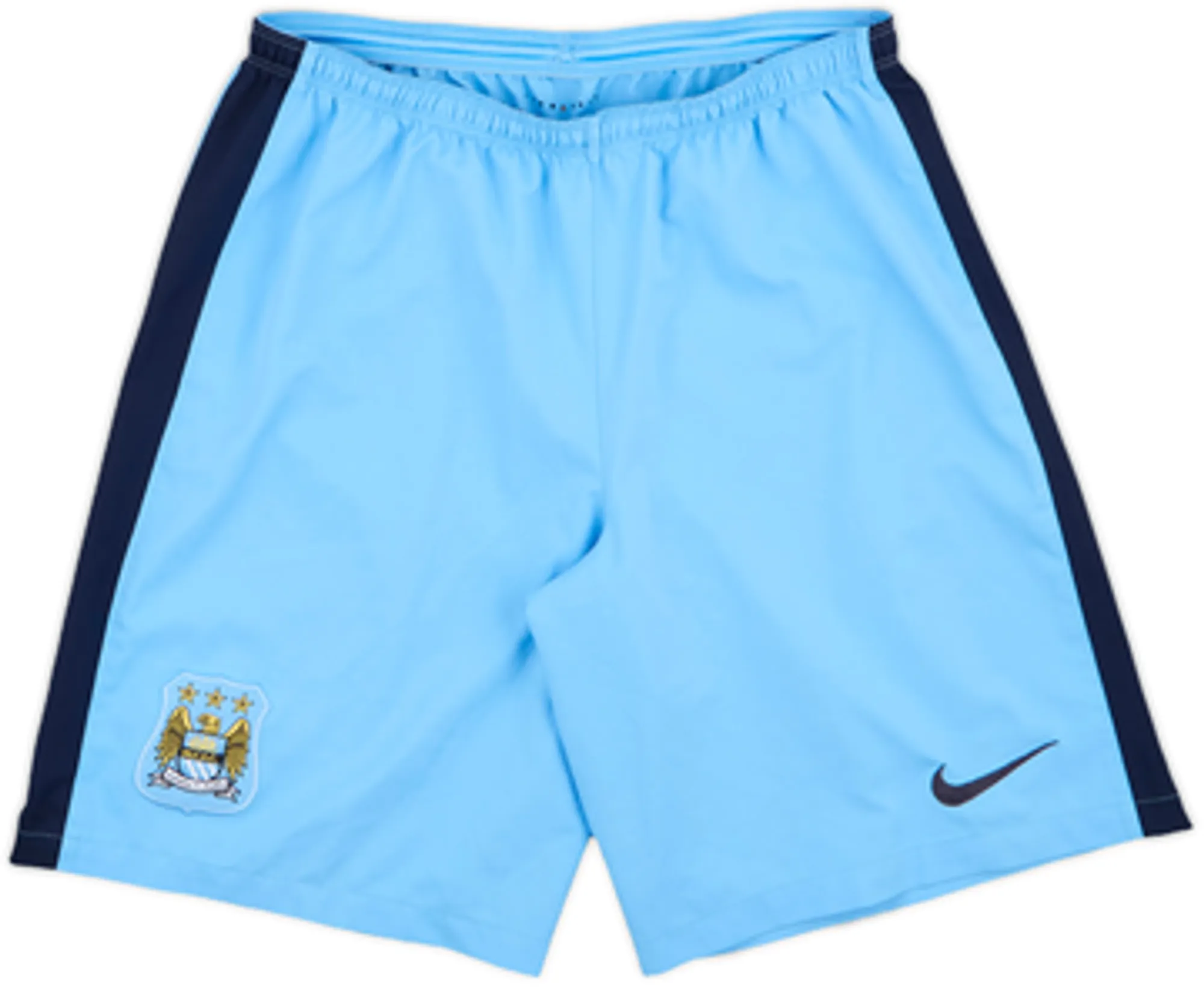 Nike Manchester City Mens Player Issue Home Shorts 2014/15