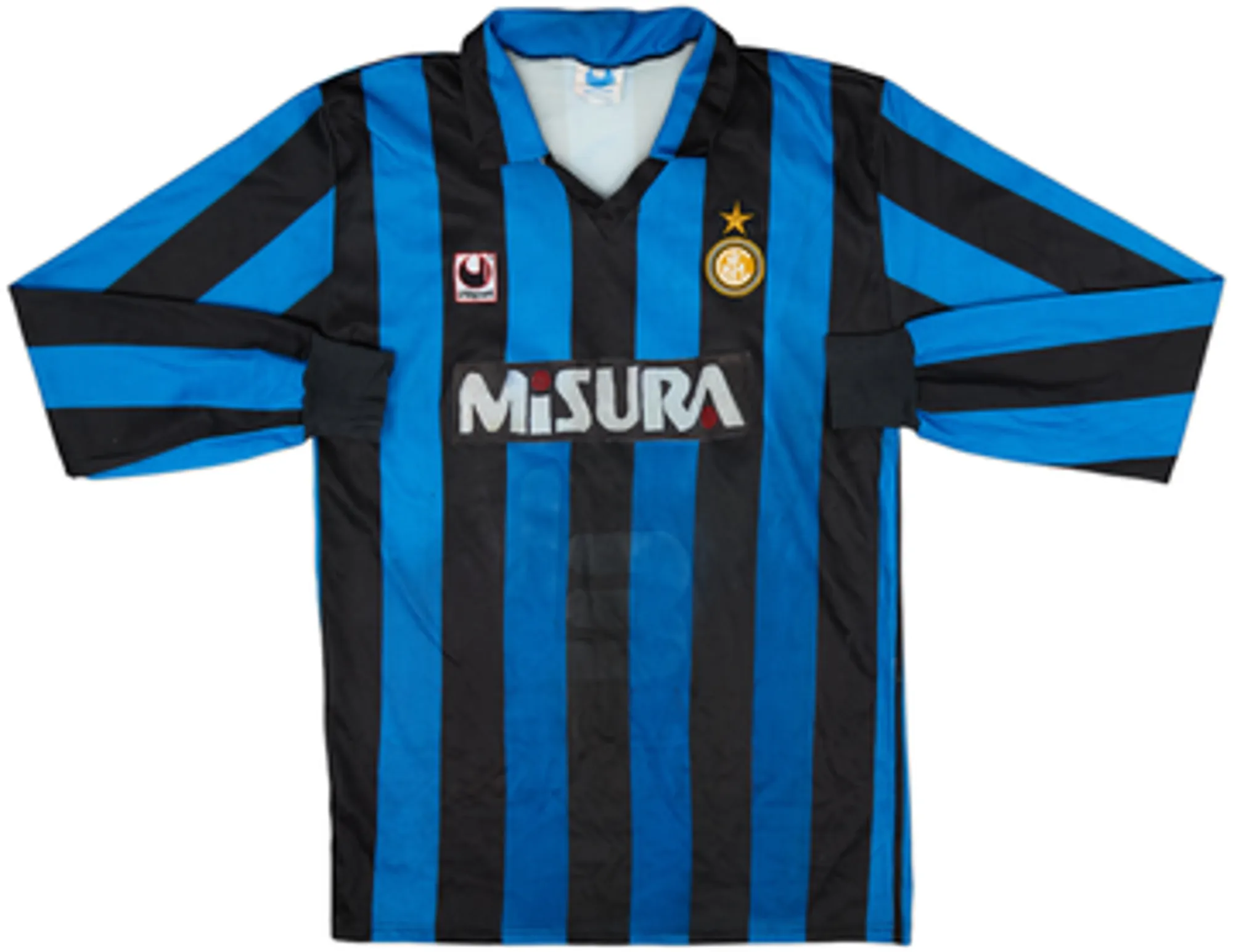 Home Inter Milan Mens LS Home Shirt 1990/91