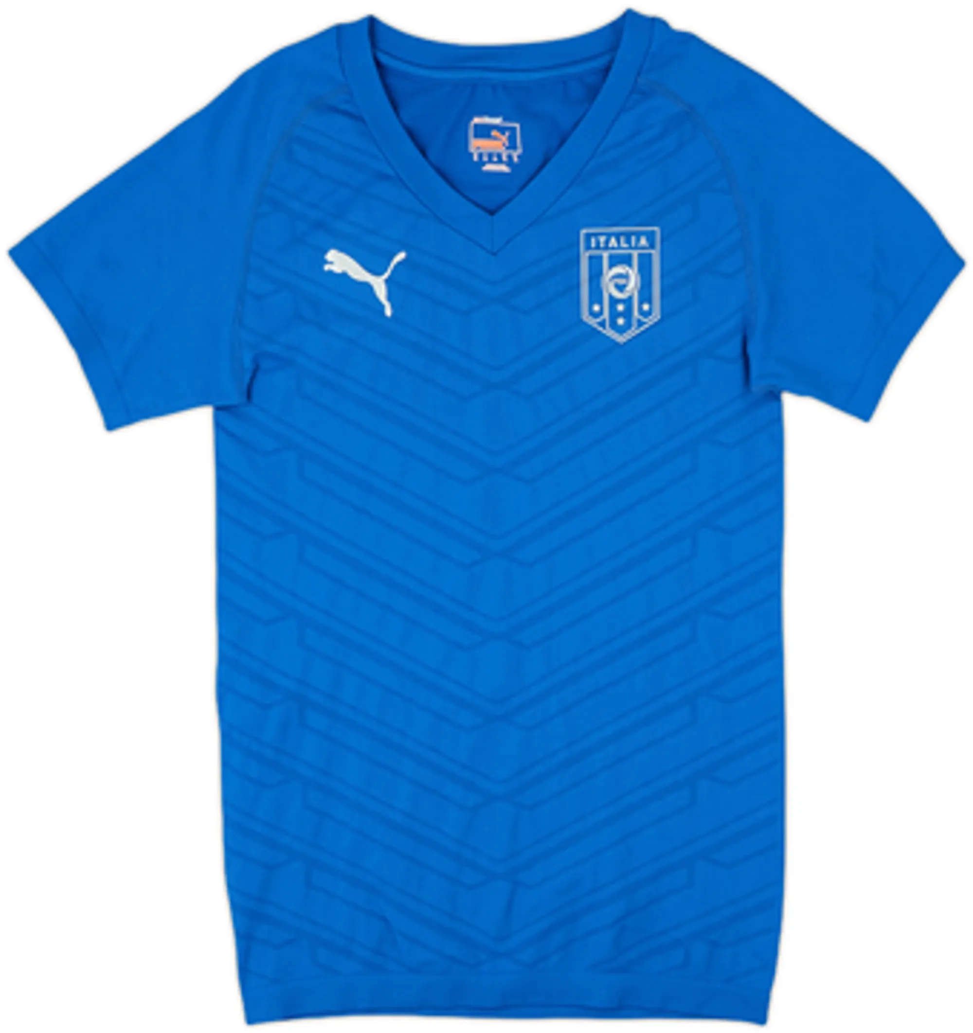 Puma Italy Womens SS Player Issue Home Shirt 2014