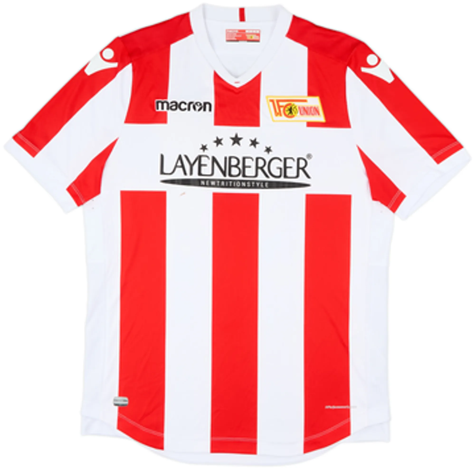 Macron Union Berlin Mens SS Home Shirt 2017/18
