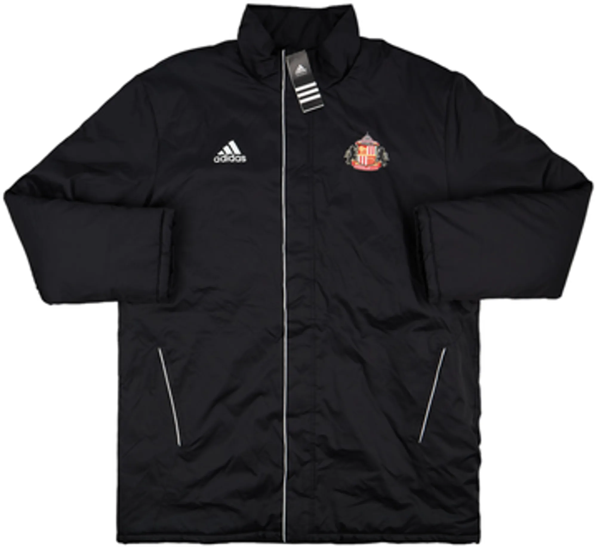 2013-14 Sunderland adidas Padded Bench Coat (XL)