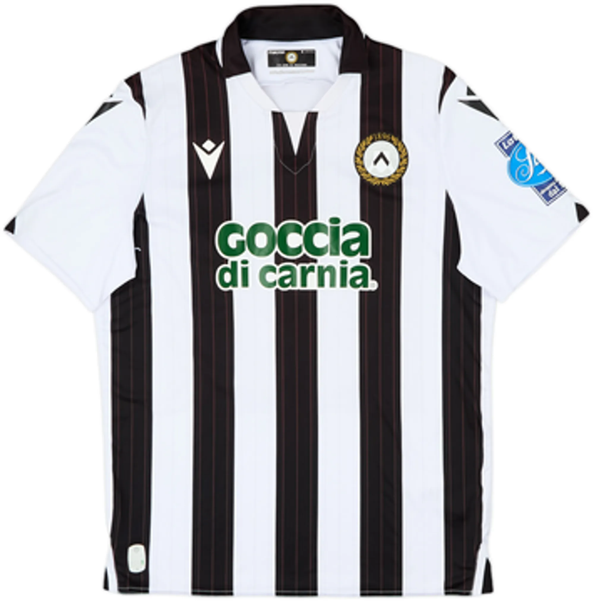 Macron Udinese Kids SS Home Shirt 2021/22