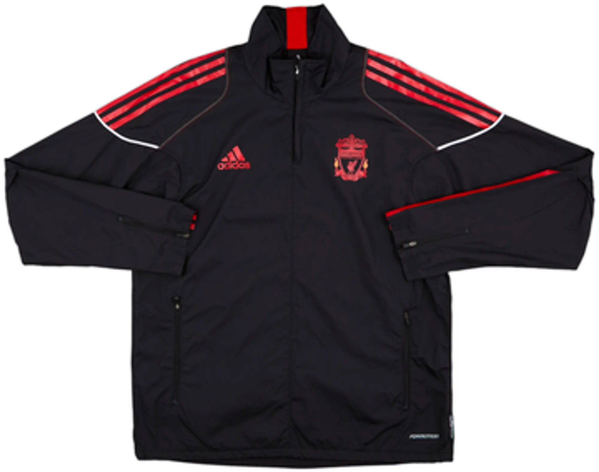 2010-11 Liverpool adidas Formotion 1/4 Zip Track Jacket - 8/10 - (M/L)