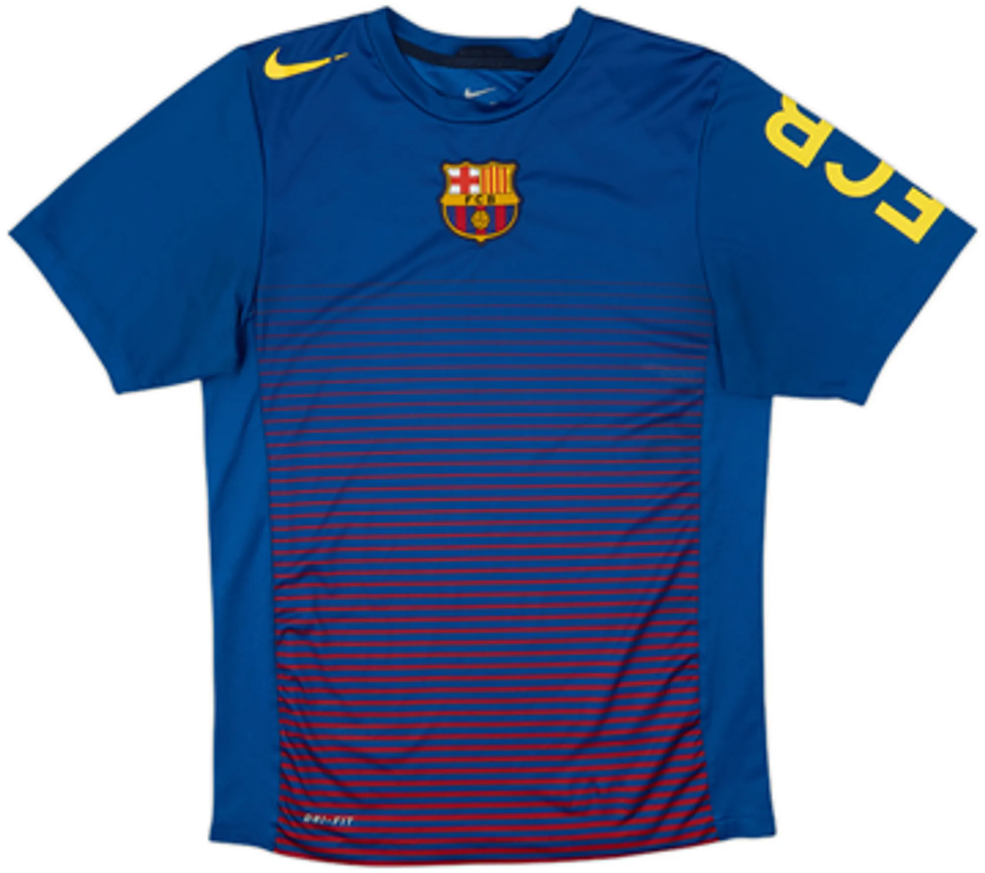 Nike Barcelona Mens SS Home Shirt 2010/11
