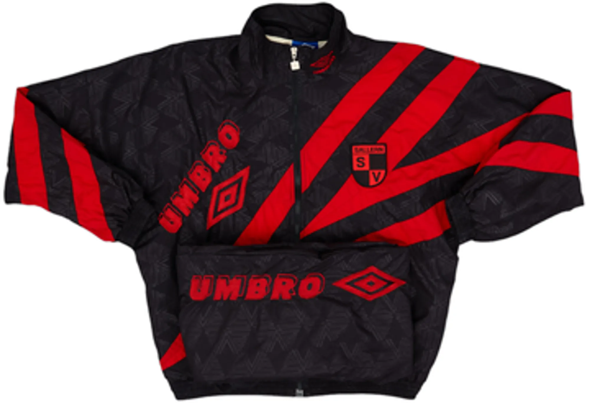 1990s SV Sallern Regensburg Umbro Full Tracksuit - 9/10 - (L)