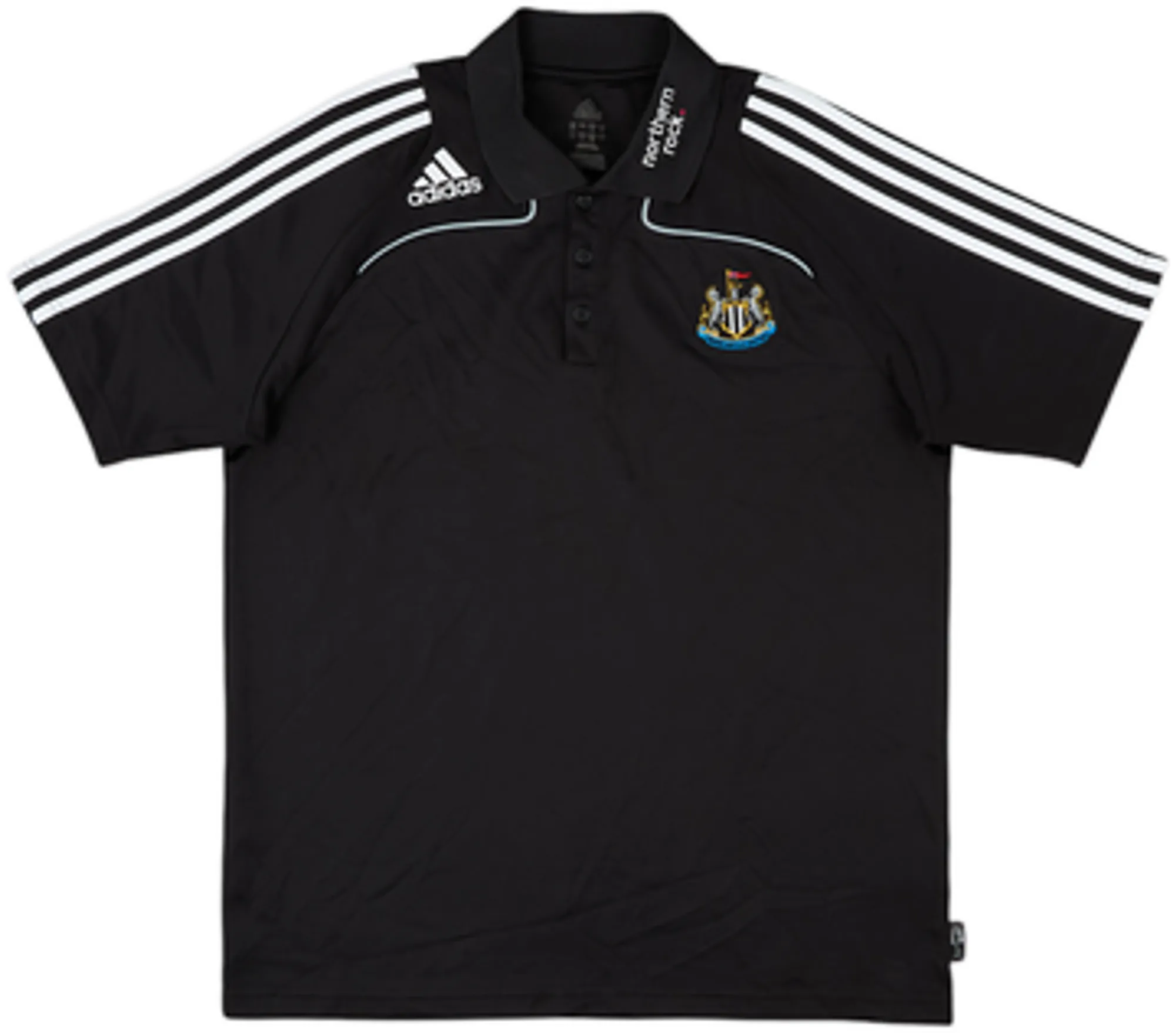 2008-09 Newcastle adidas Polo Shirt - 8/10 - (L)