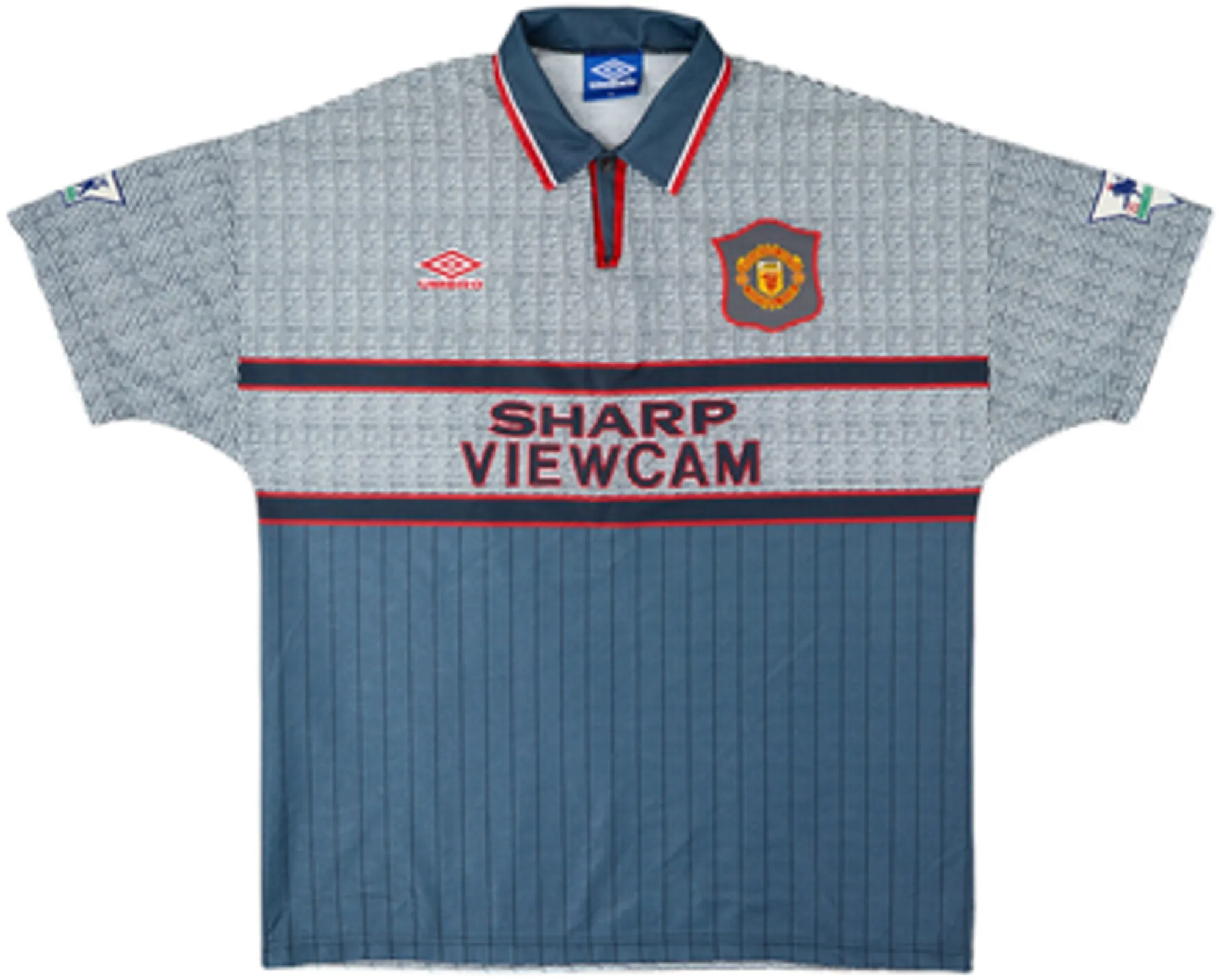Umbro Manchester United Mens SS Away Shirt 1995/96