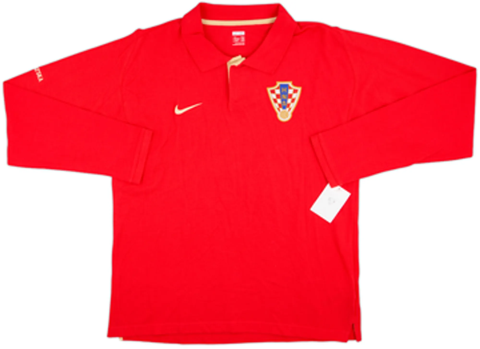 Nike Croatia Mens LS Home Shirt 2008