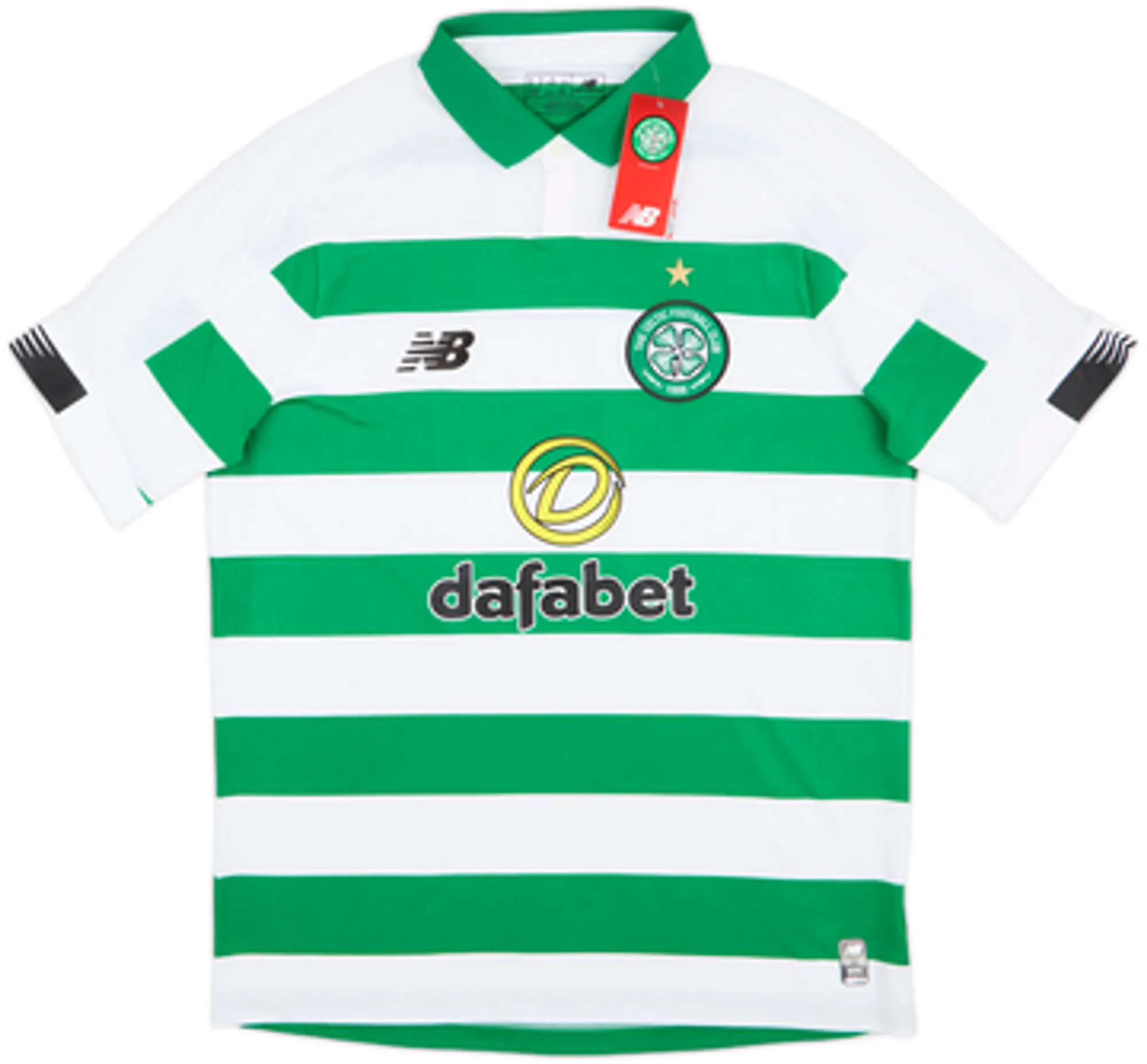 NewBalance Celtic Mens SS Home Shirt 2019/20