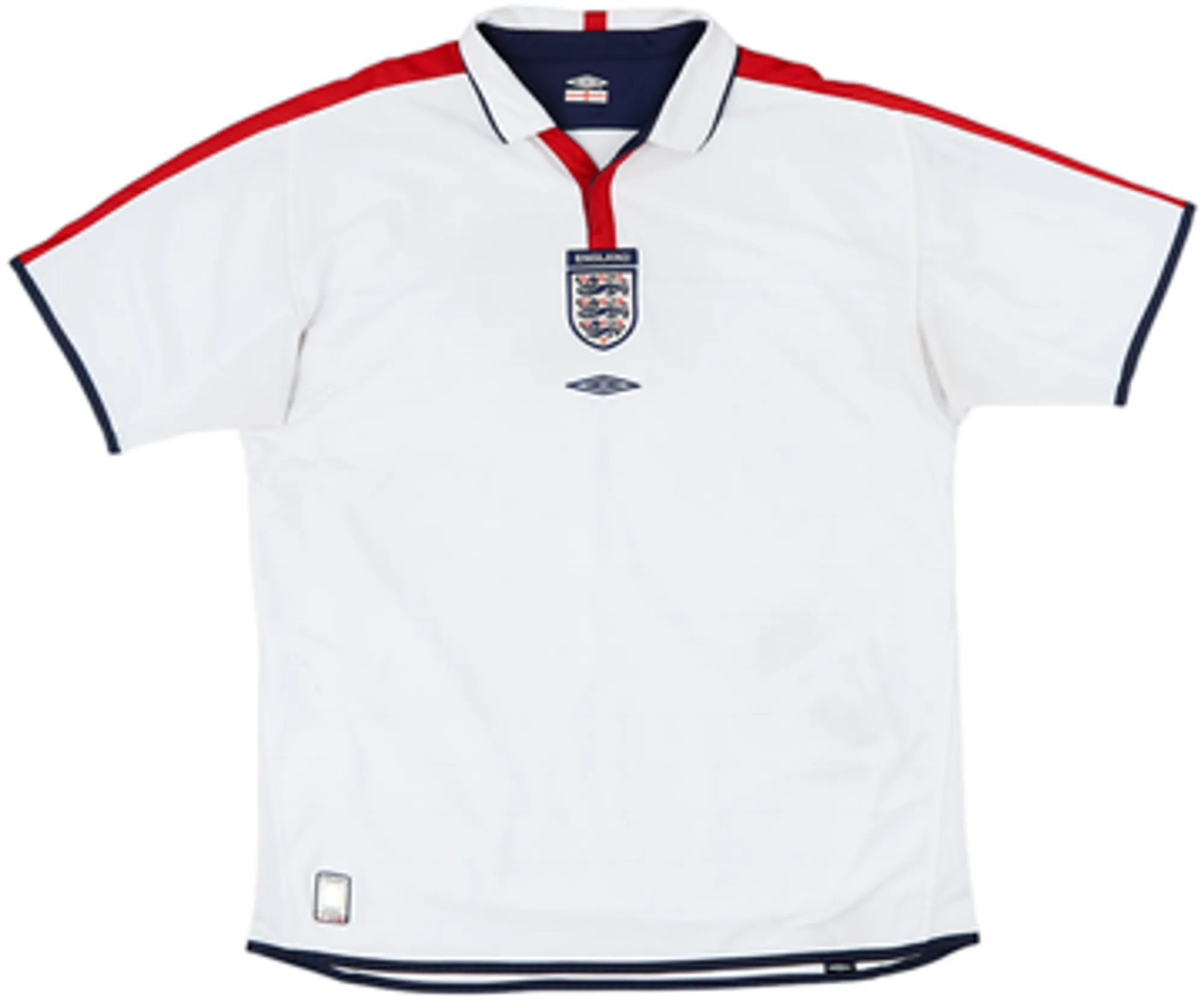Umbro England Mens SS Home Shirt 2003