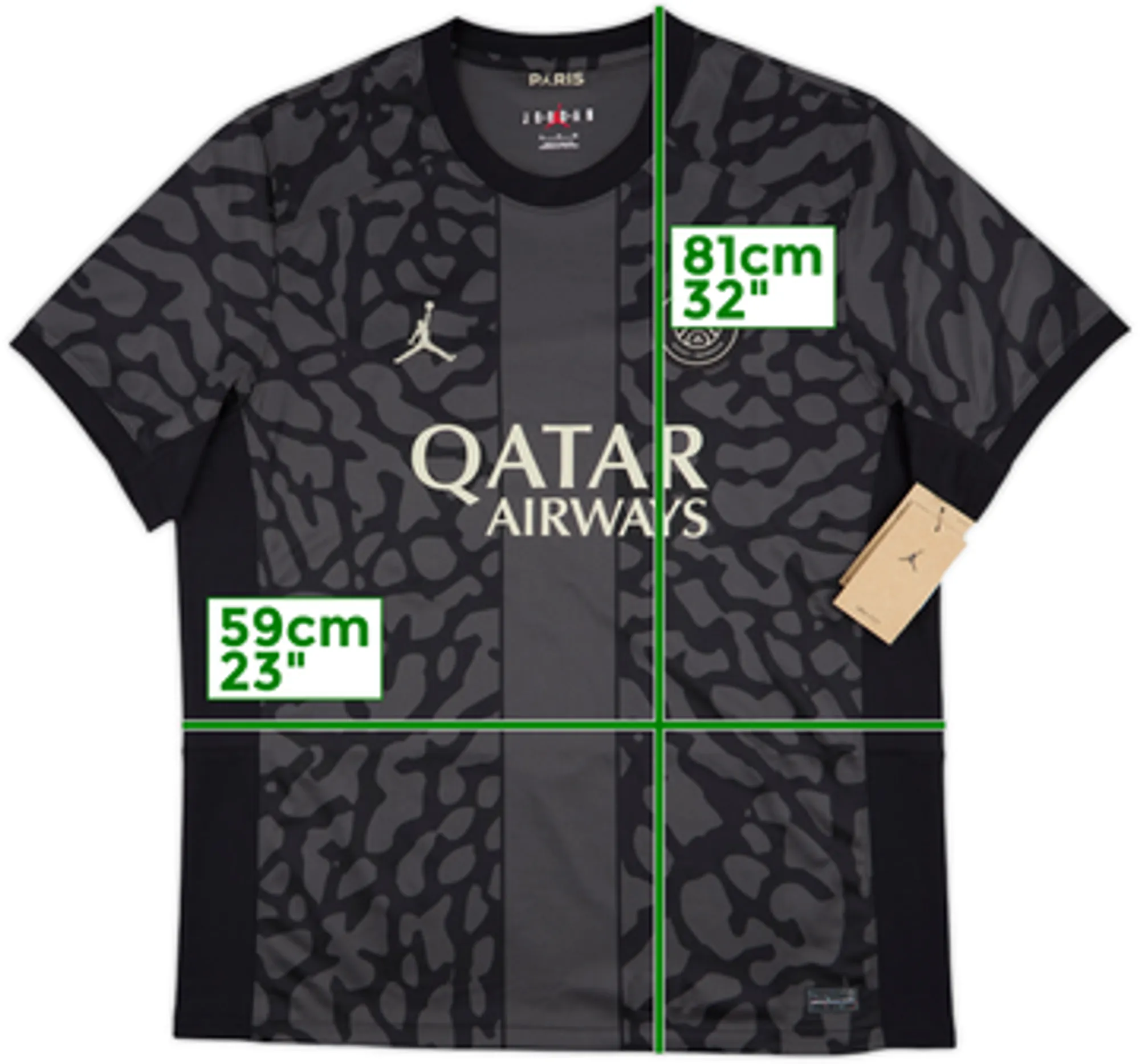 Third Paris Saint Germain Mens SS Third Shirt 2023/24