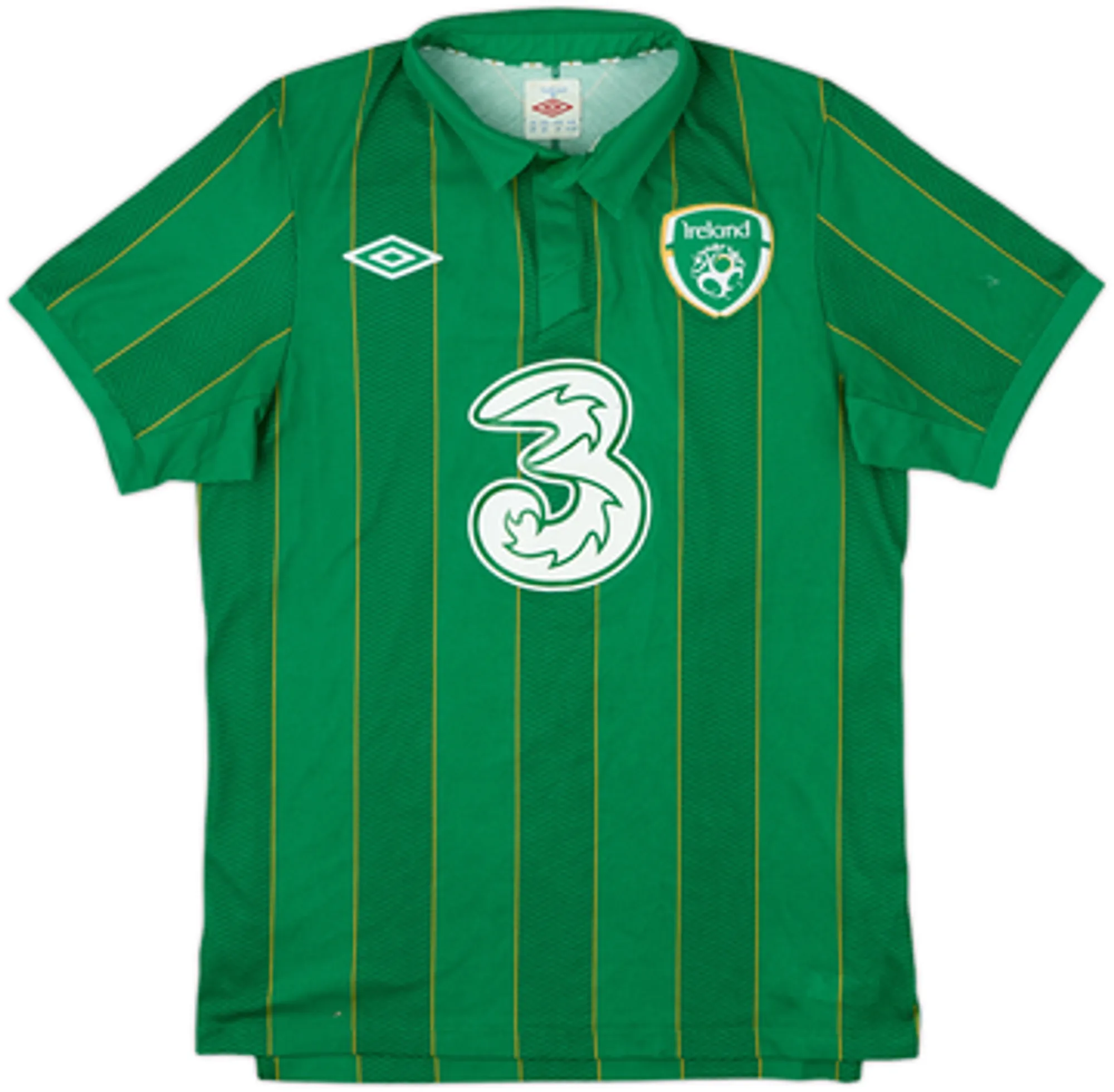 Umbro Republic of Ireland Mens SS Home Shirt 2011