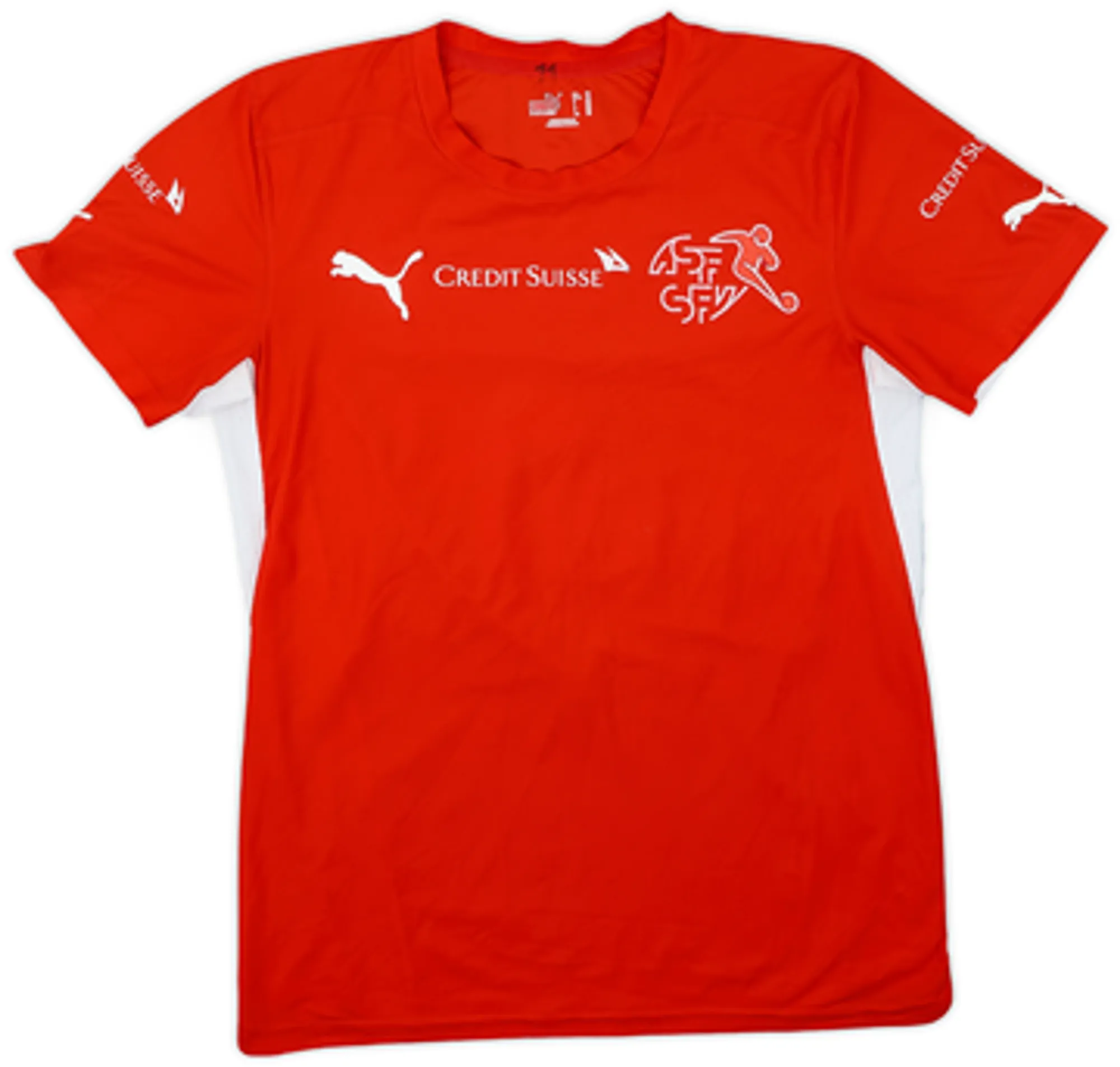 Puma Switzerland Mens SS Home Shirt 2008