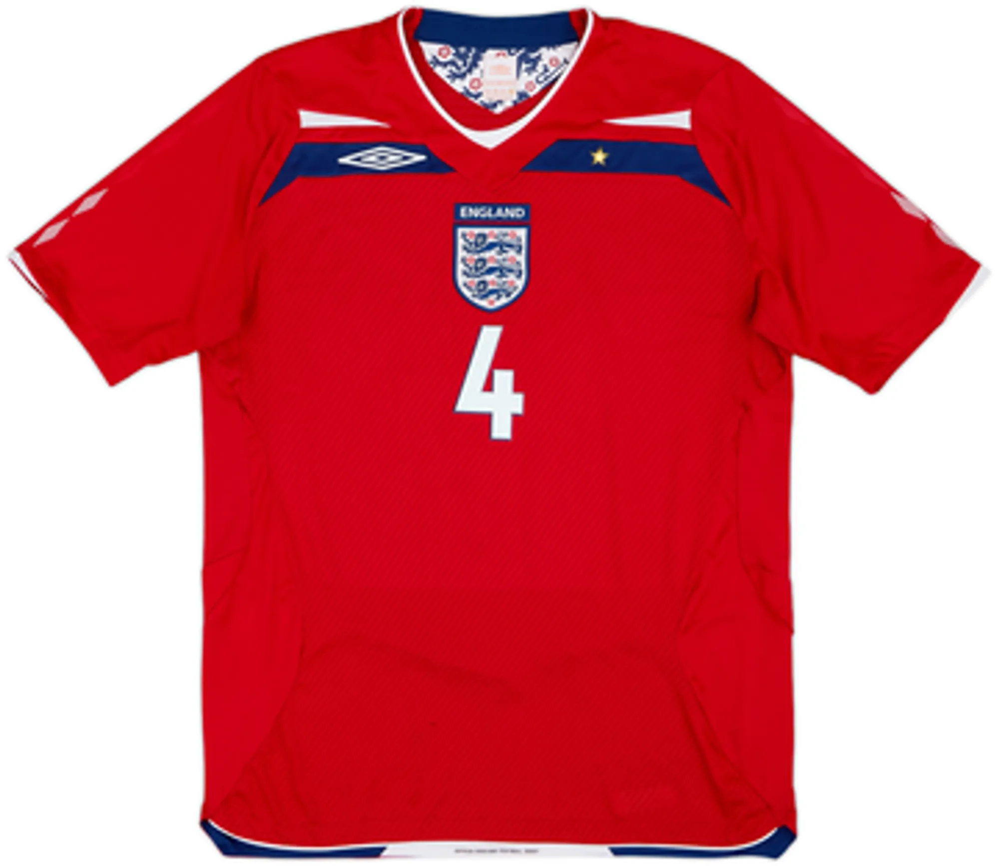 Umbro England Mens SS Away Shirt 2008