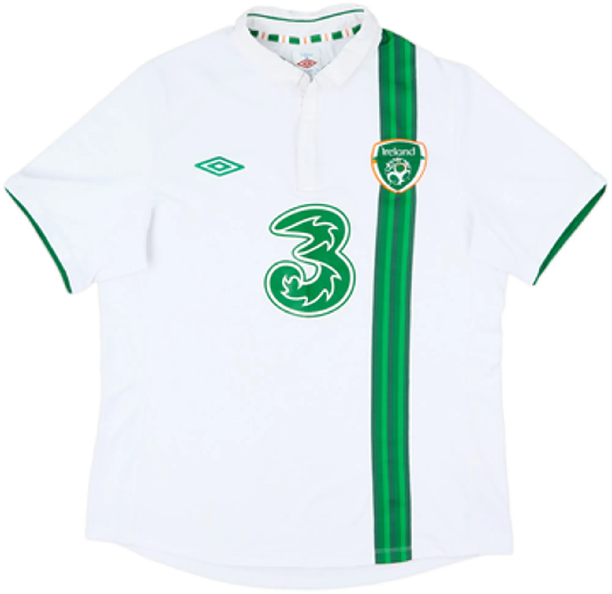 Umbro Republic of Ireland Mens SS Away Shirt 2012
