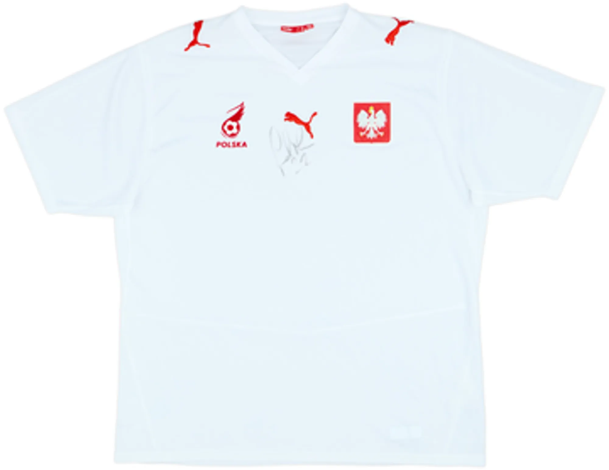 Puma Poland Mens SS Home Shirt 2008