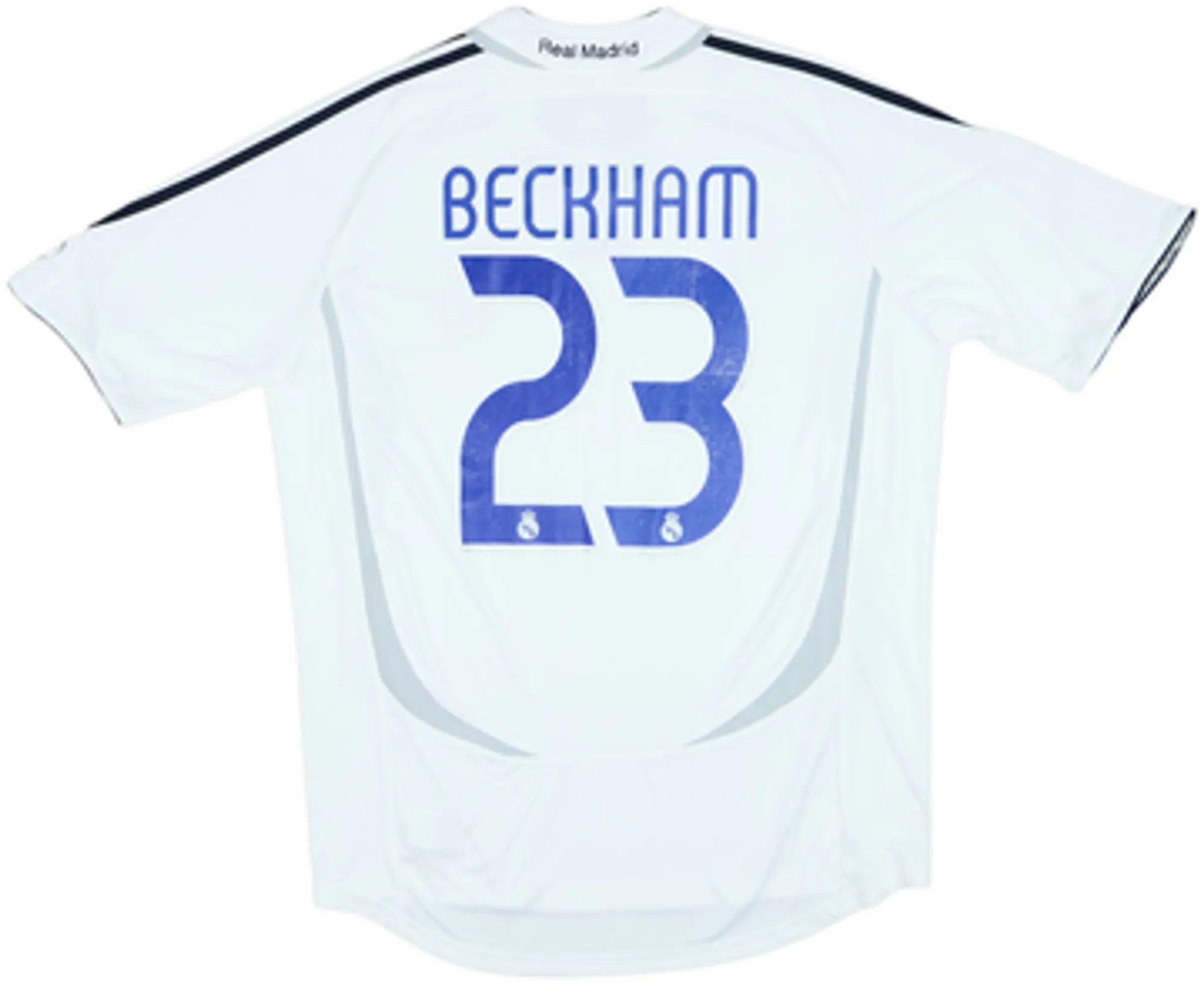 adidas Real Madrid Mens SS Home Shirt 2006/07