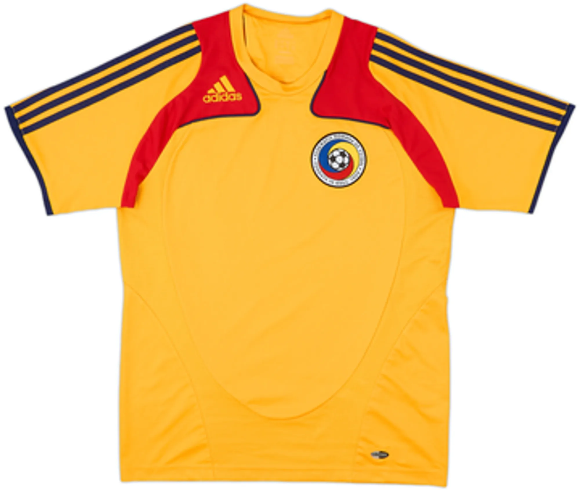 adidas Romania Mens SS Home Shirt 2008