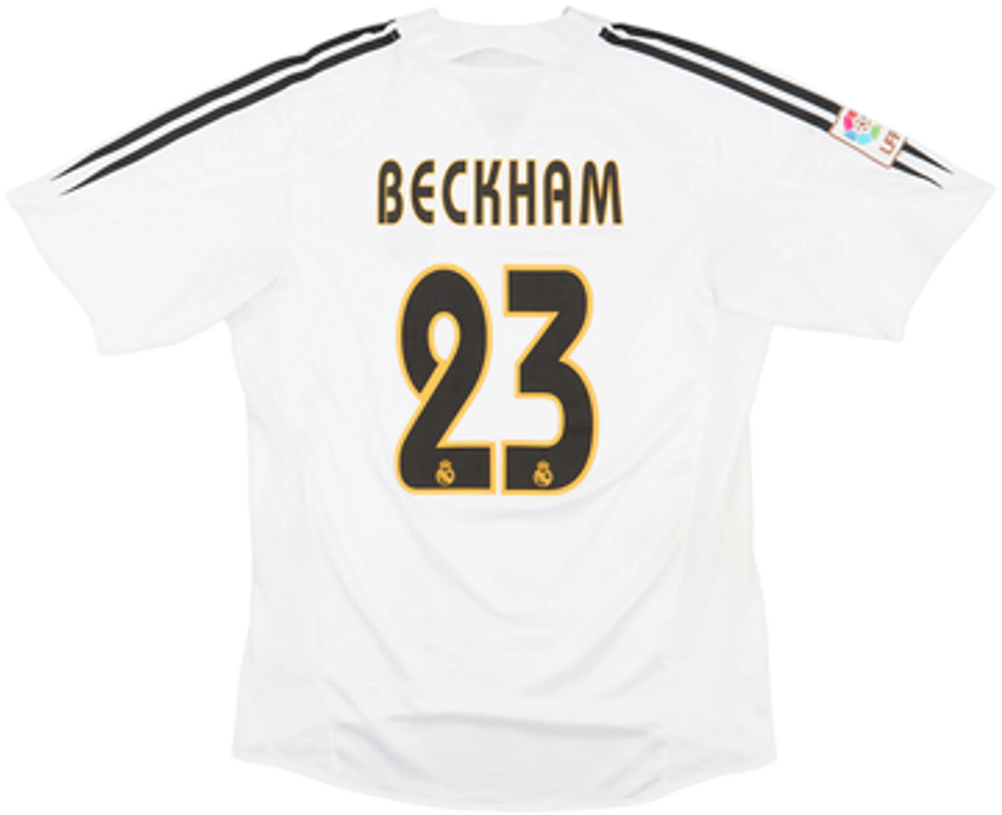 adidas Real Madrid Mens SS Home Shirt 2004/05