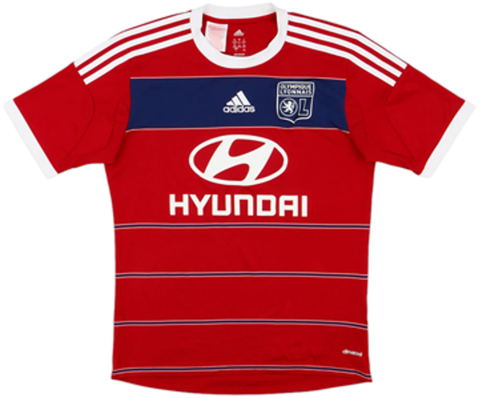 adidas Lyon Boys SS Away Shirt 2013/14