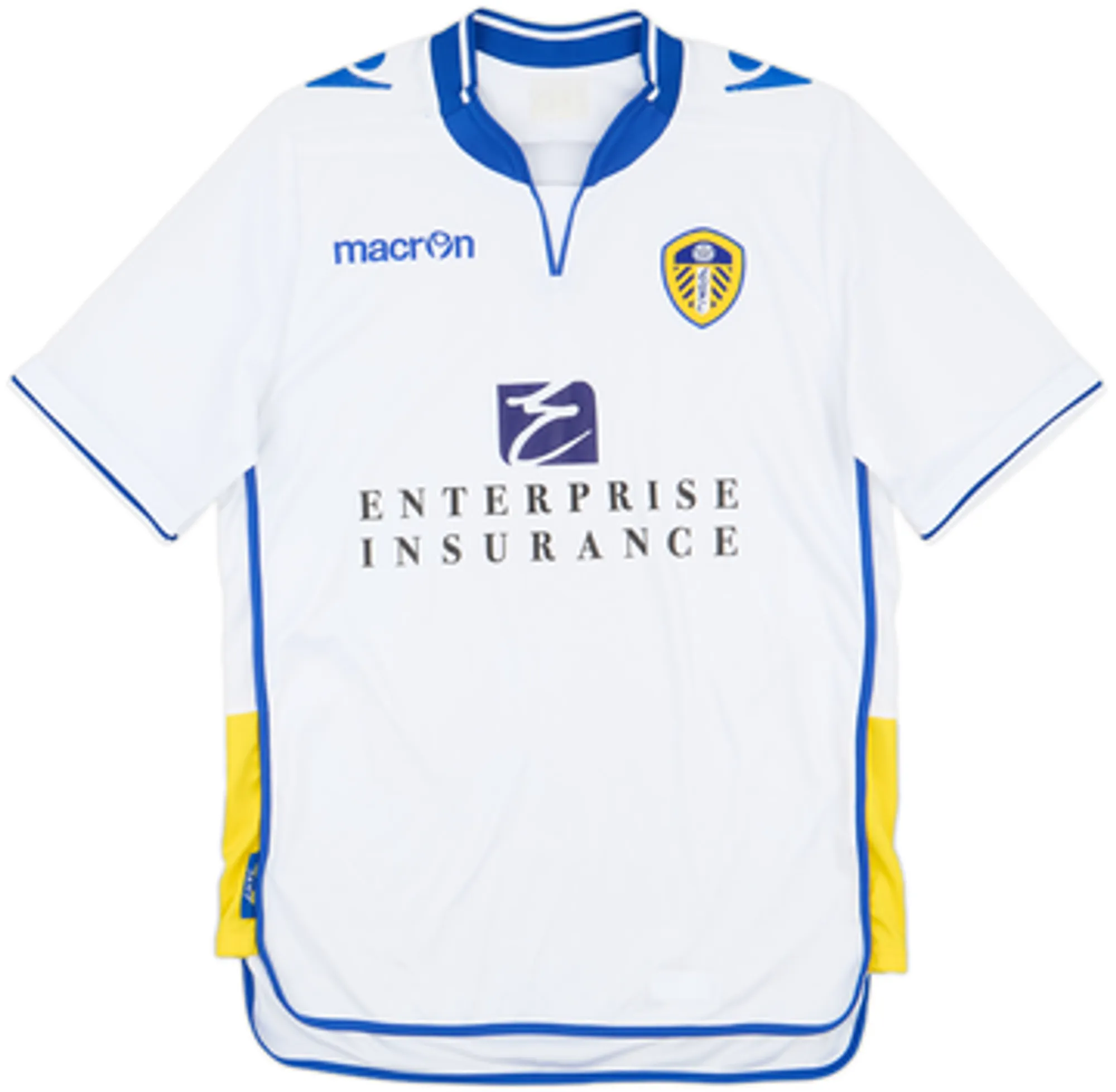 Macron Leeds United Mens SS Home Shirt 2012/13