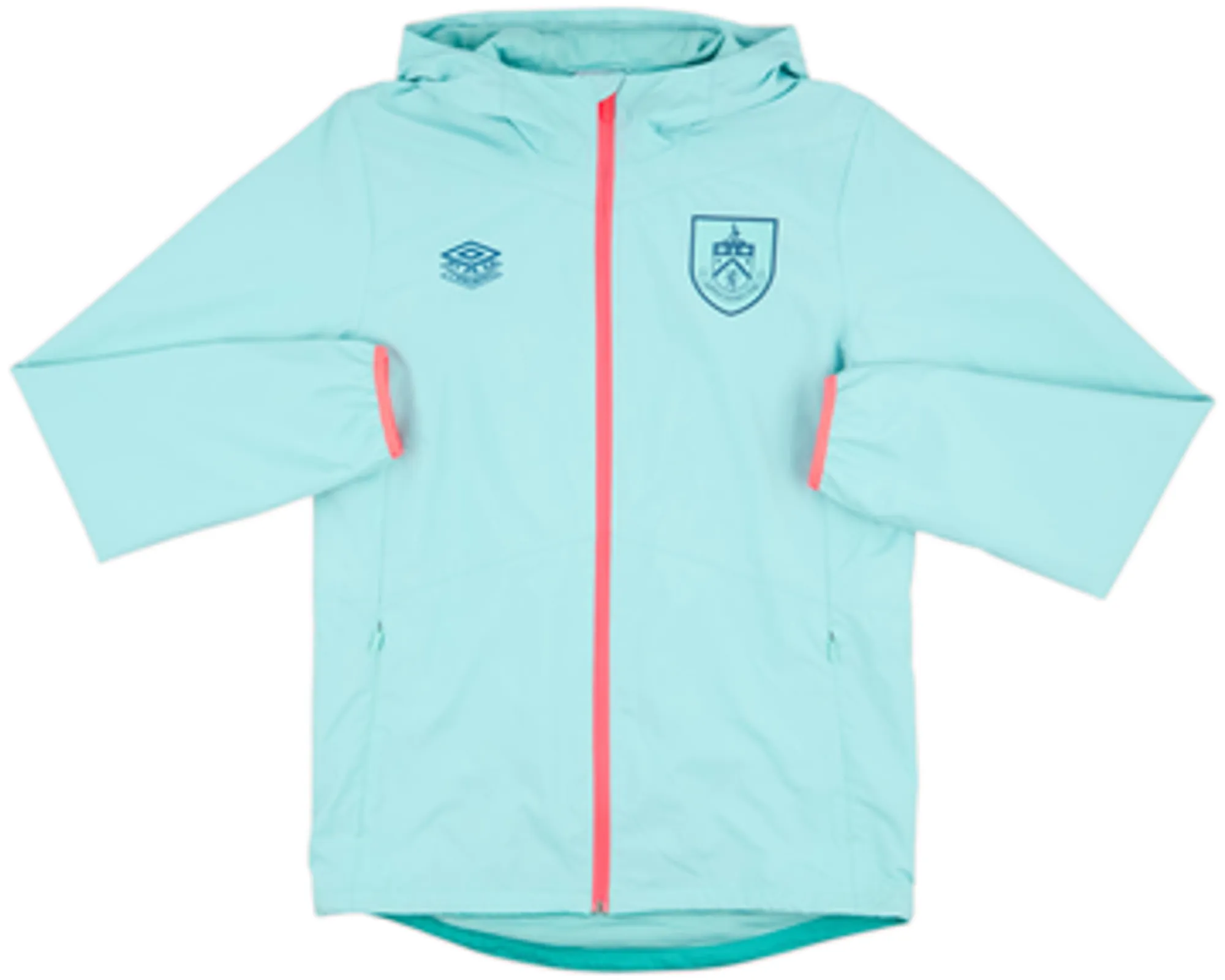 2023-24 Burnley Umbro Hooded Track Jacket - 8/10 - (S)