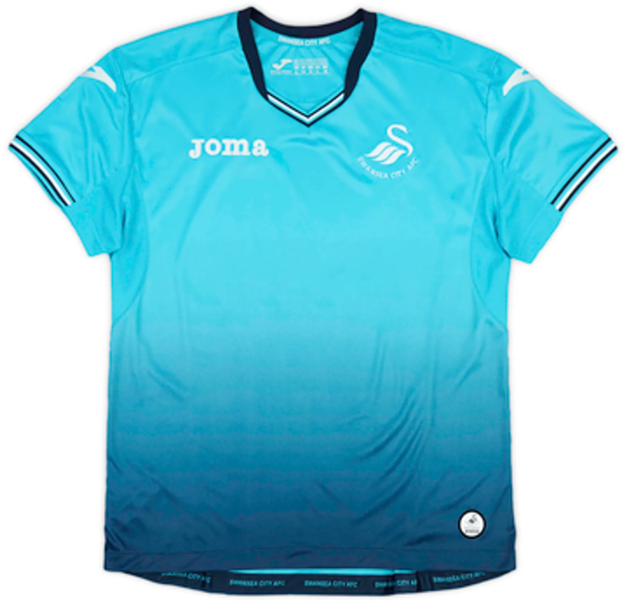 Joma Swansea City Womens SS Away Shirt 2016/17