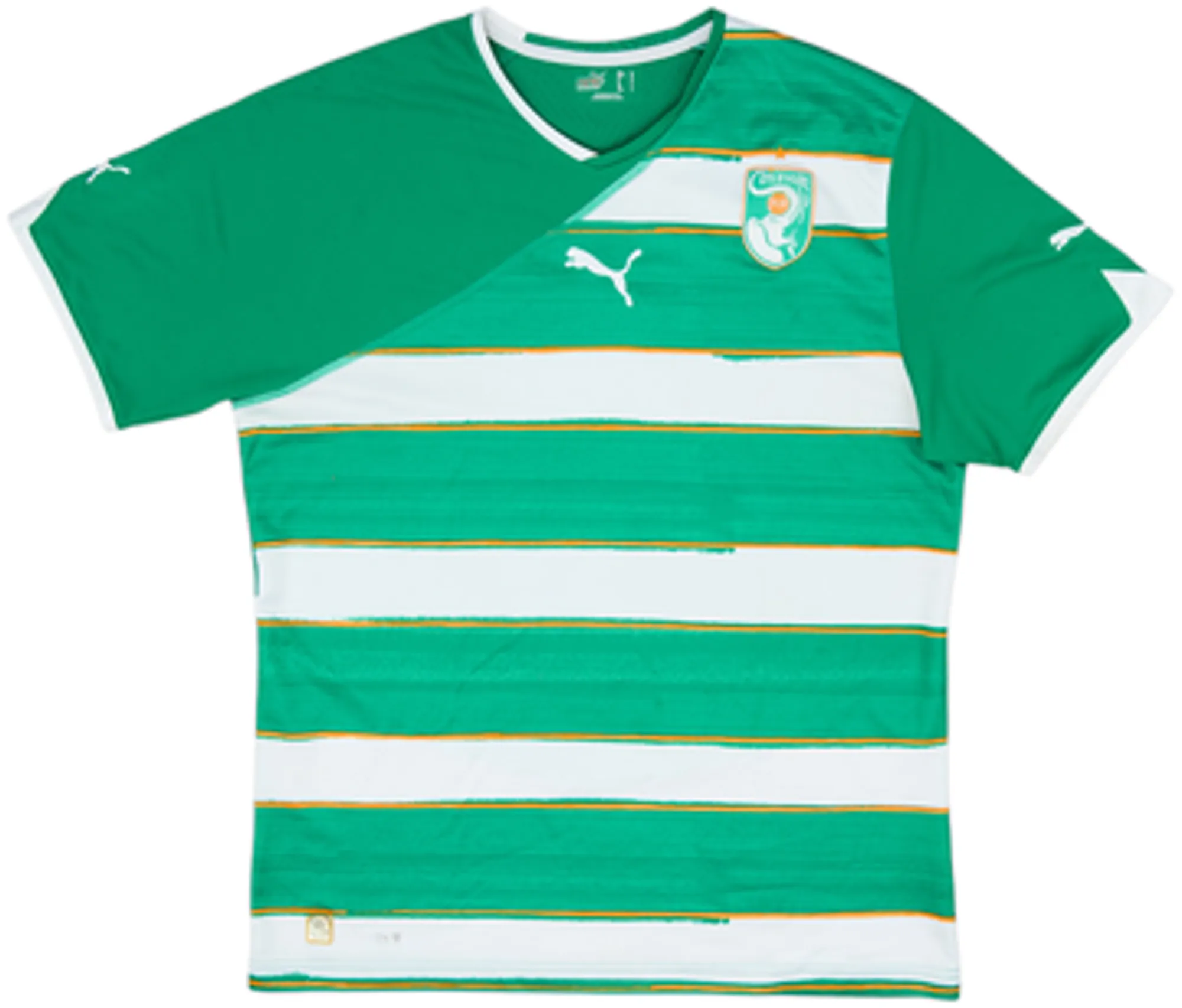 Puma Ivory Coast Mens SS Away Shirt 2010