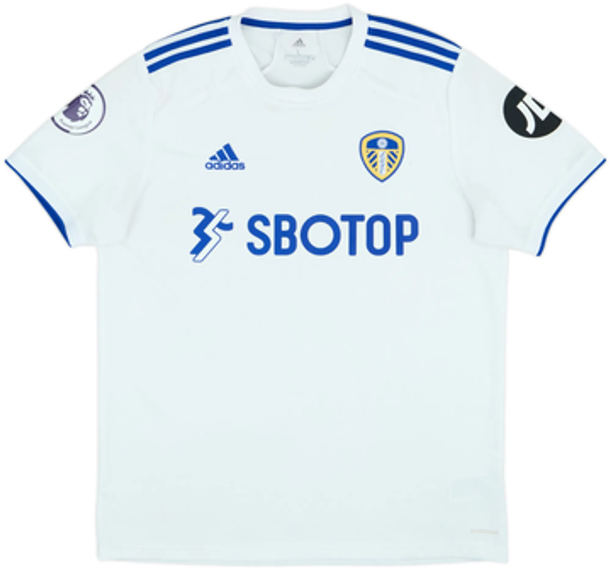 adidas Leeds United Mens SS Home Shirt 2020/21