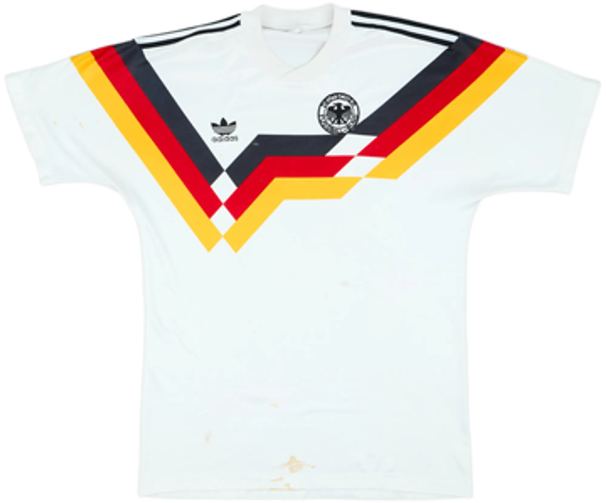 adidas Germany Mens SS Home Shirt 1988