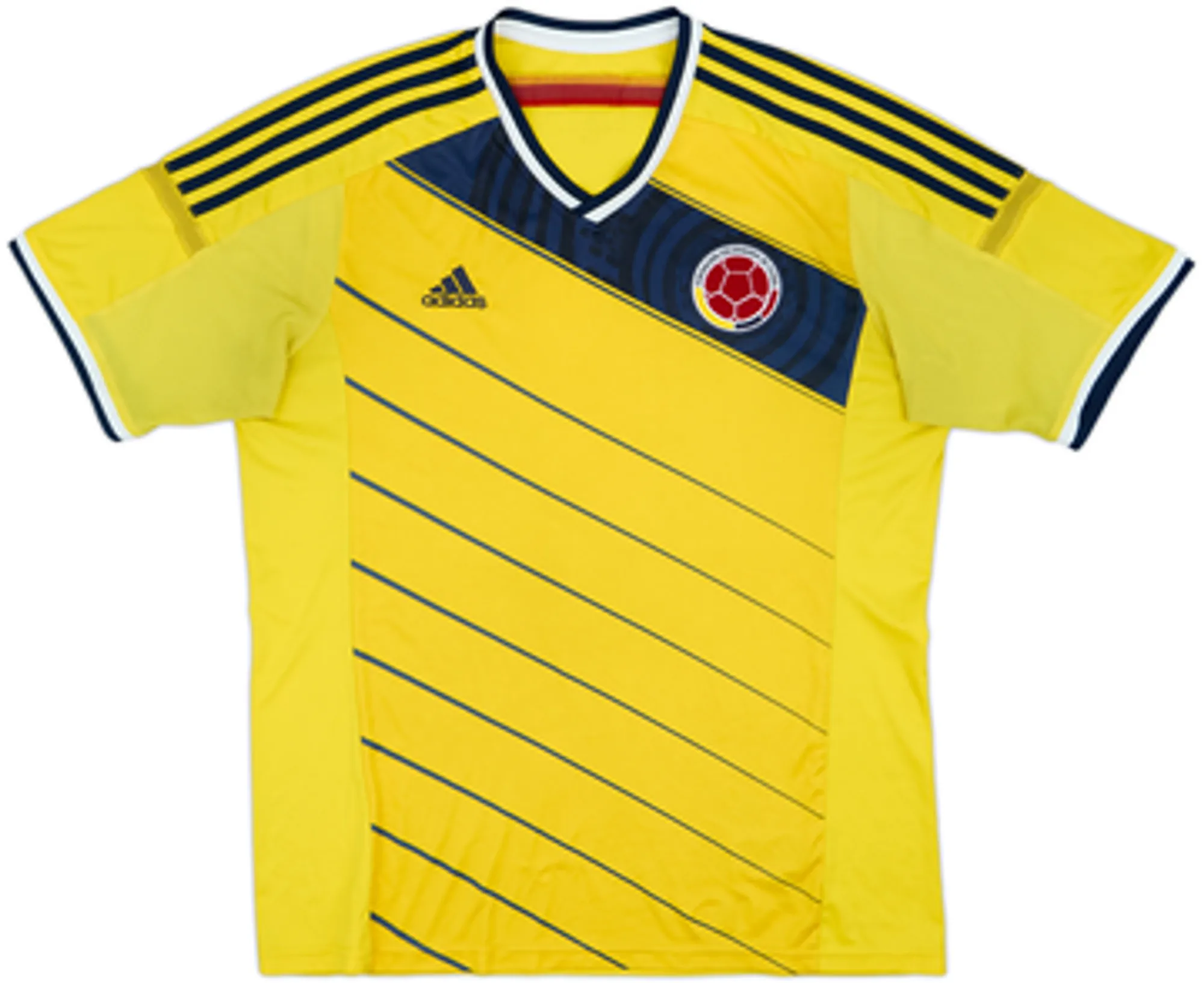 adidas Colombia Mens SS Home Shirt 2014